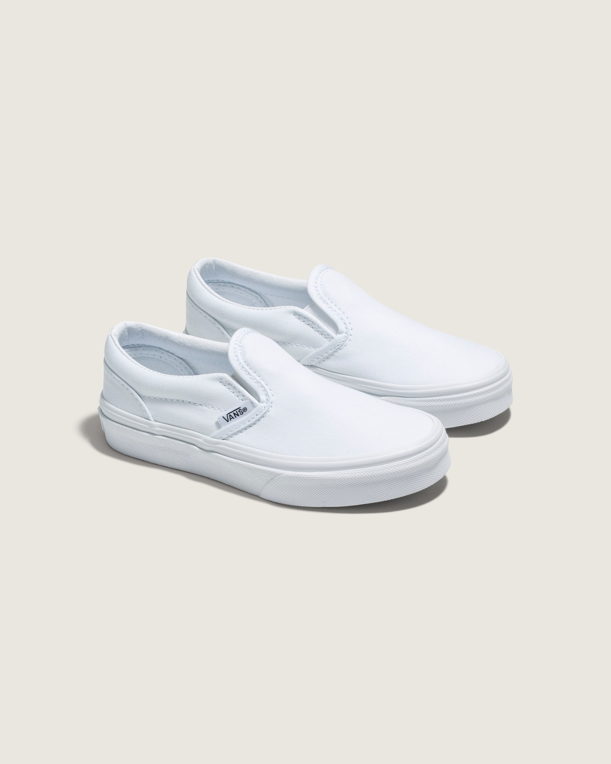 Little Kids Classic SlipOn Shoe VANS True White ALT1