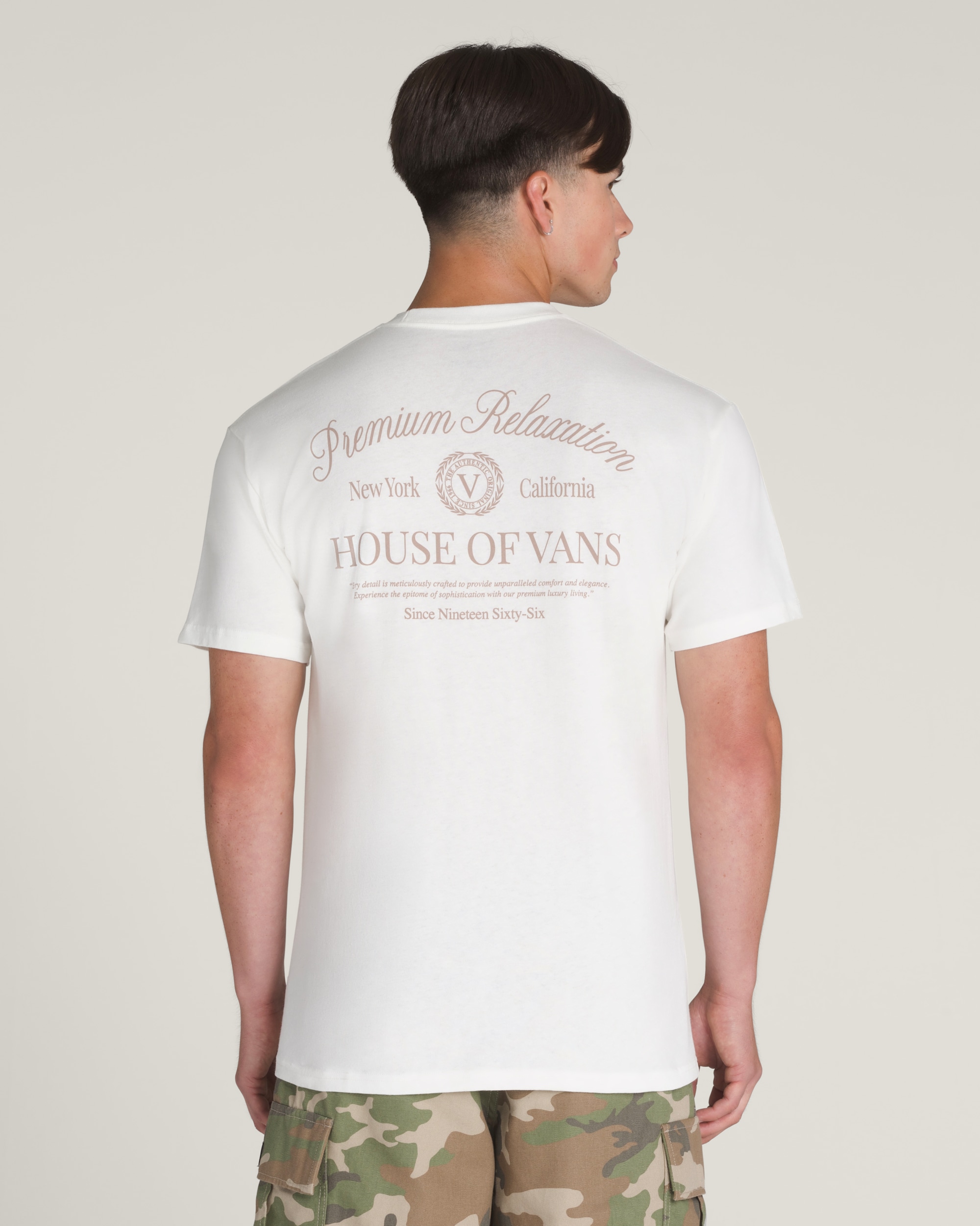 Relaxation TShirt VANS White HERO