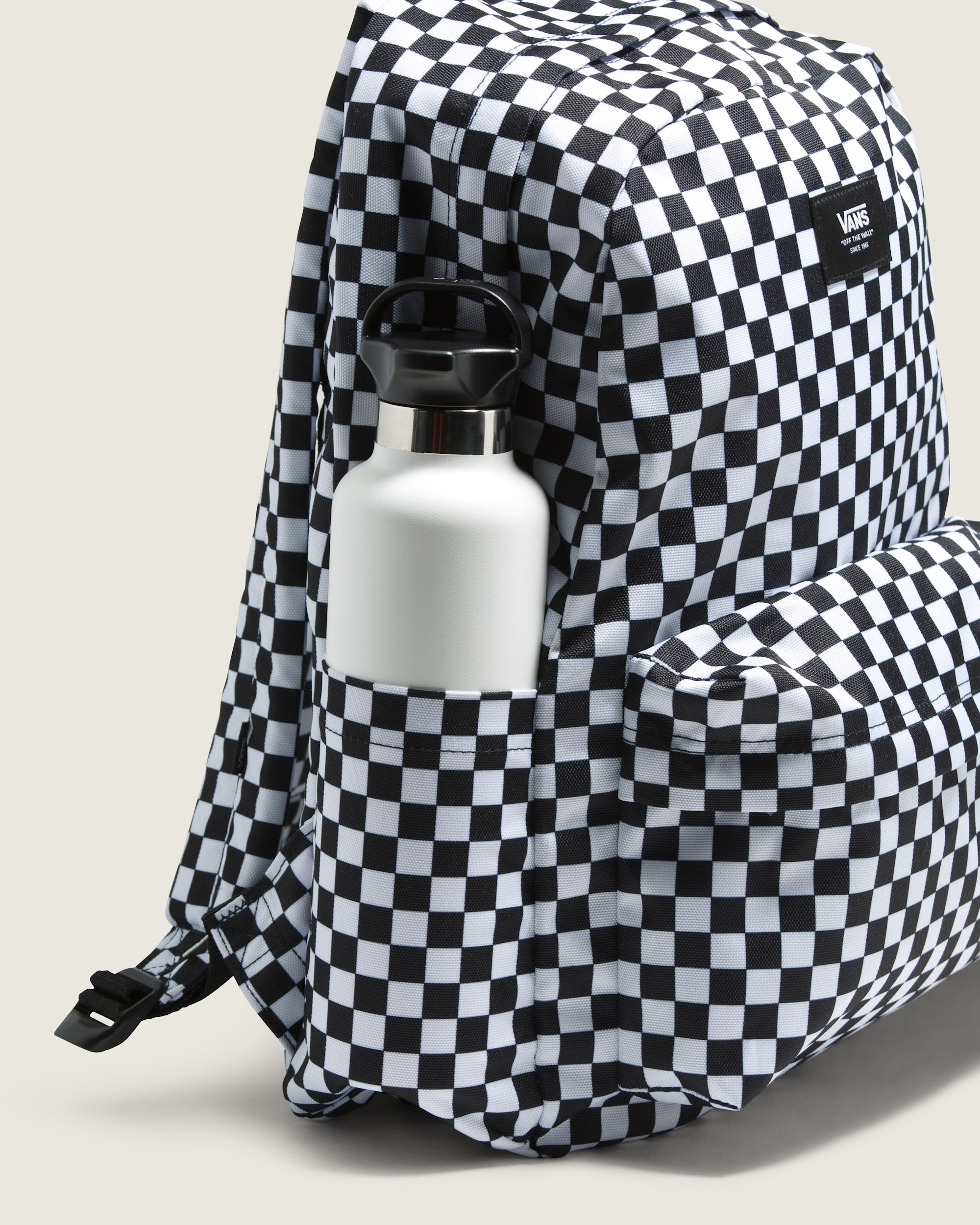 Old Skool H2O Checkerboard Backpack VANS Checkerboard Black  White ALT2