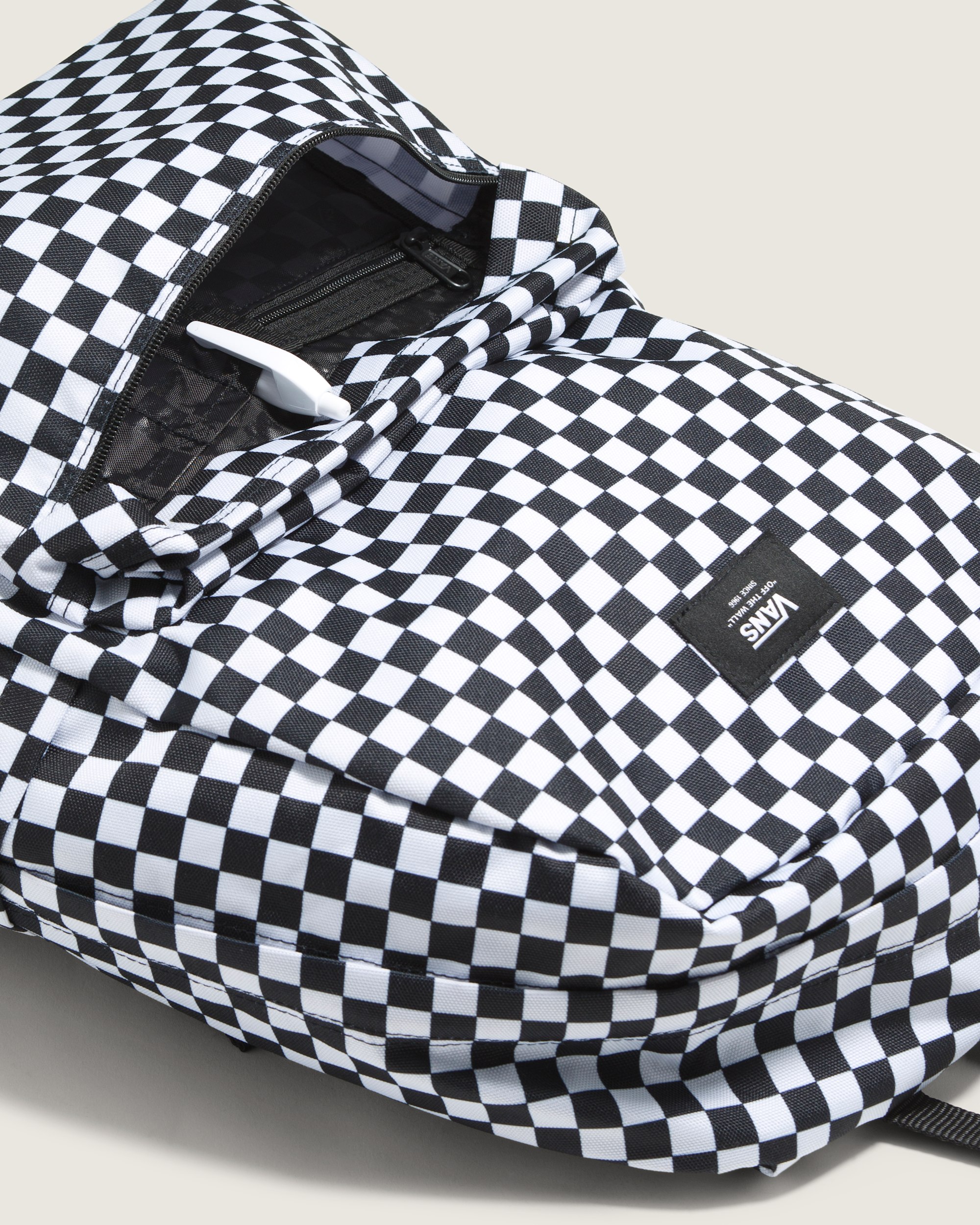 Old Skool H2O Checkerboard Backpack VANS Checkerboard Black  White ALT4