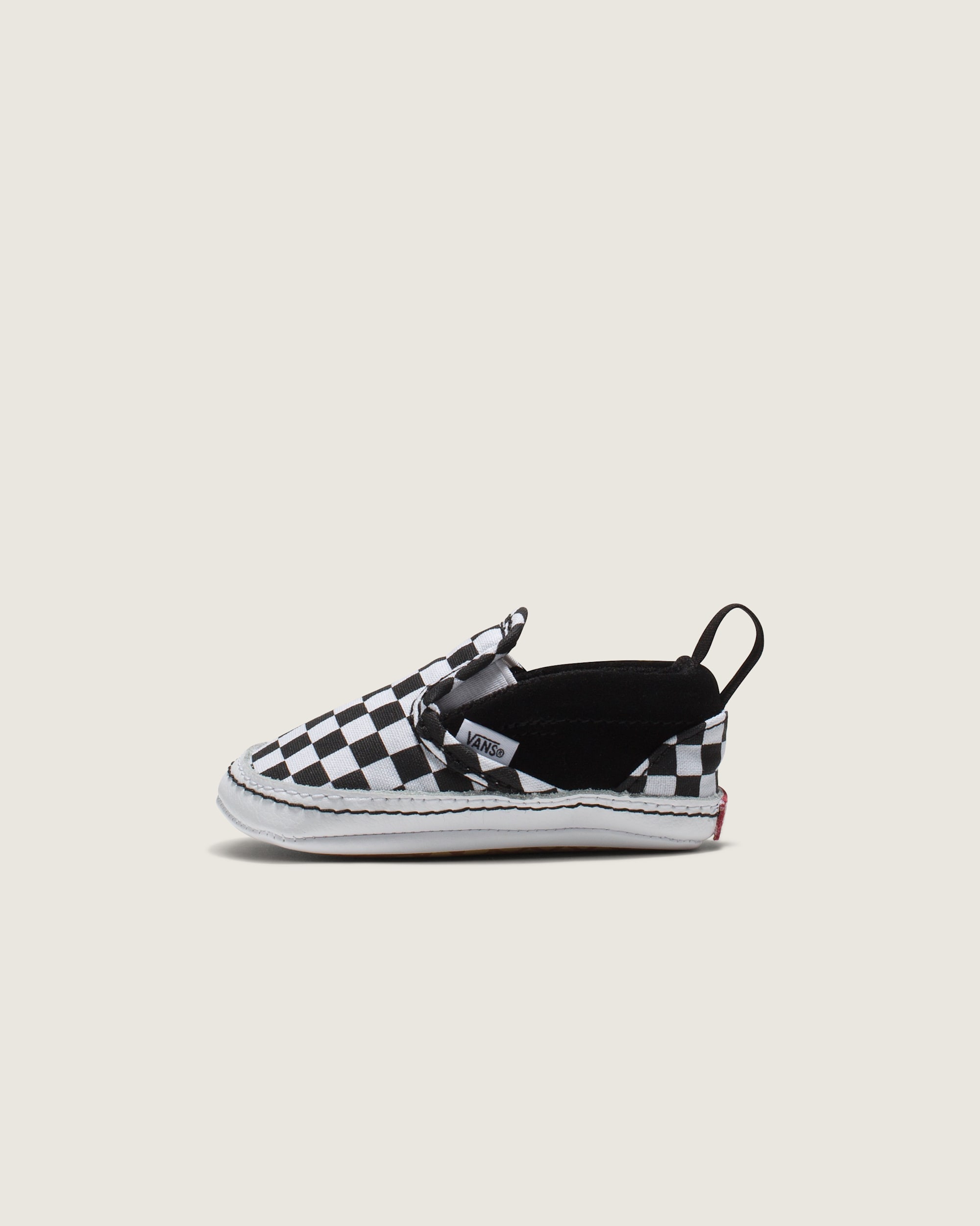 Infant SlipOn V Crib Checkerboard Shoe VANS Checkerboard Black  True White HERO
