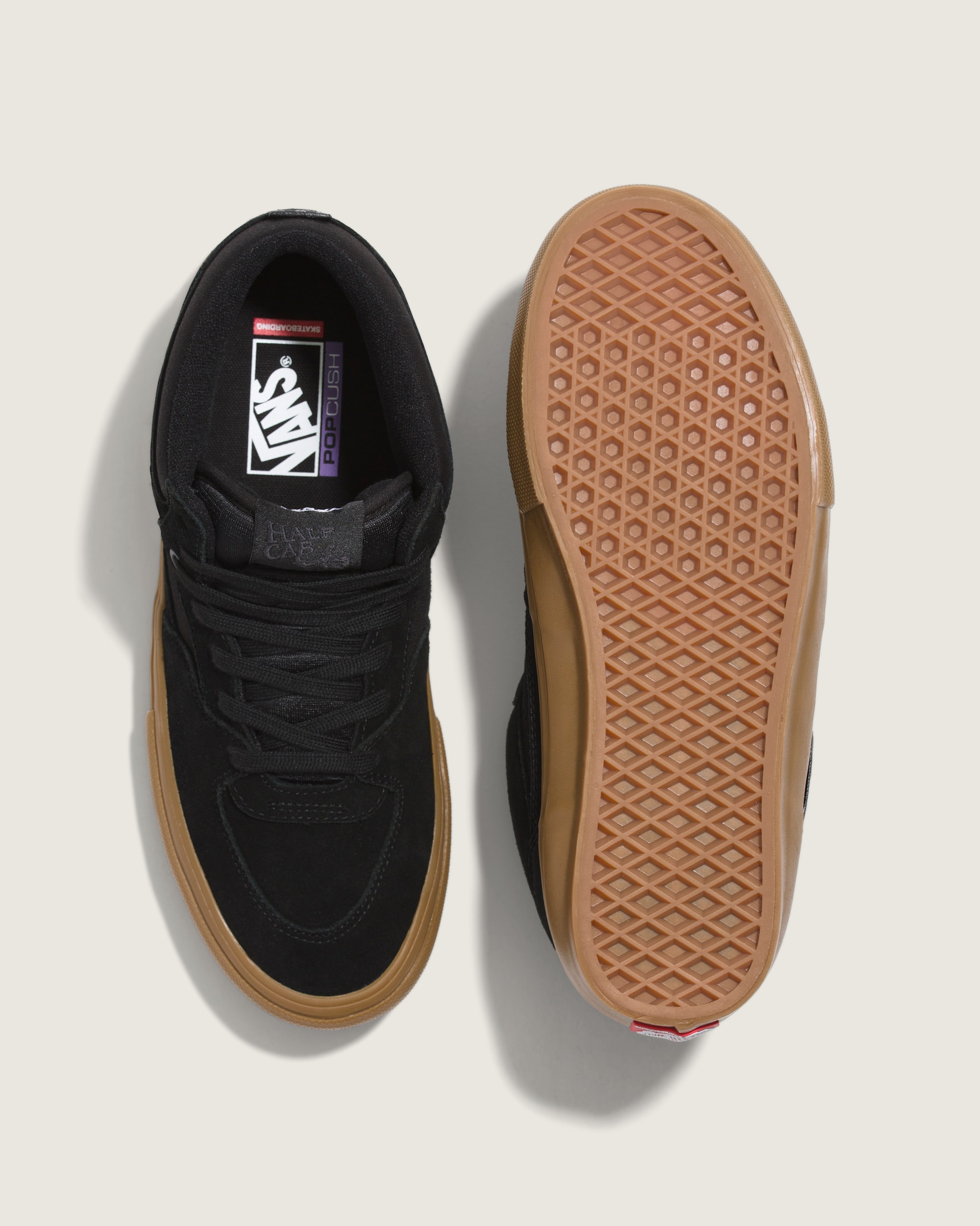 Skate Half Cab Shoe VANS Black  Gum ALT2