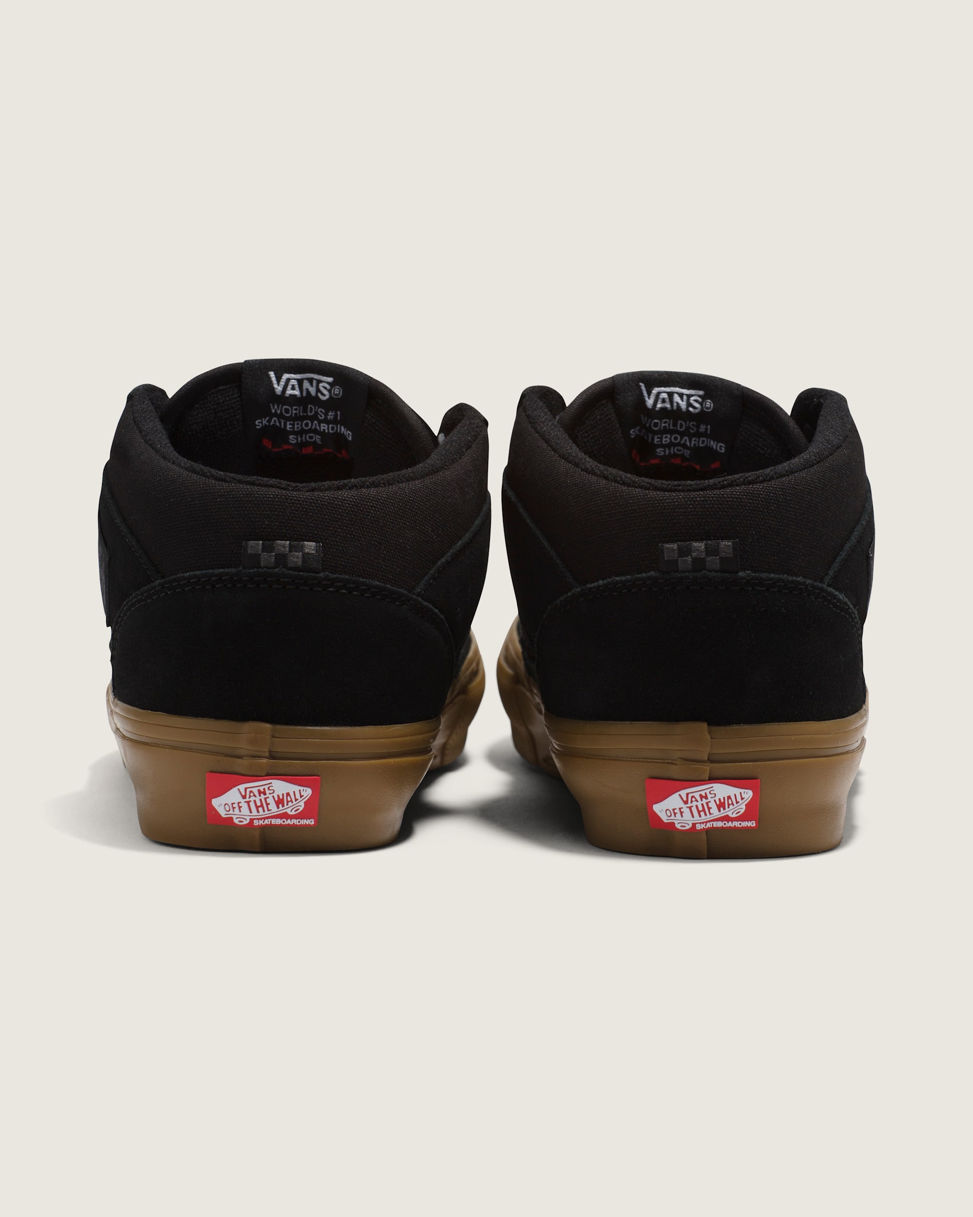 Skate Half Cab Shoe VANS Black  Gum ALT3