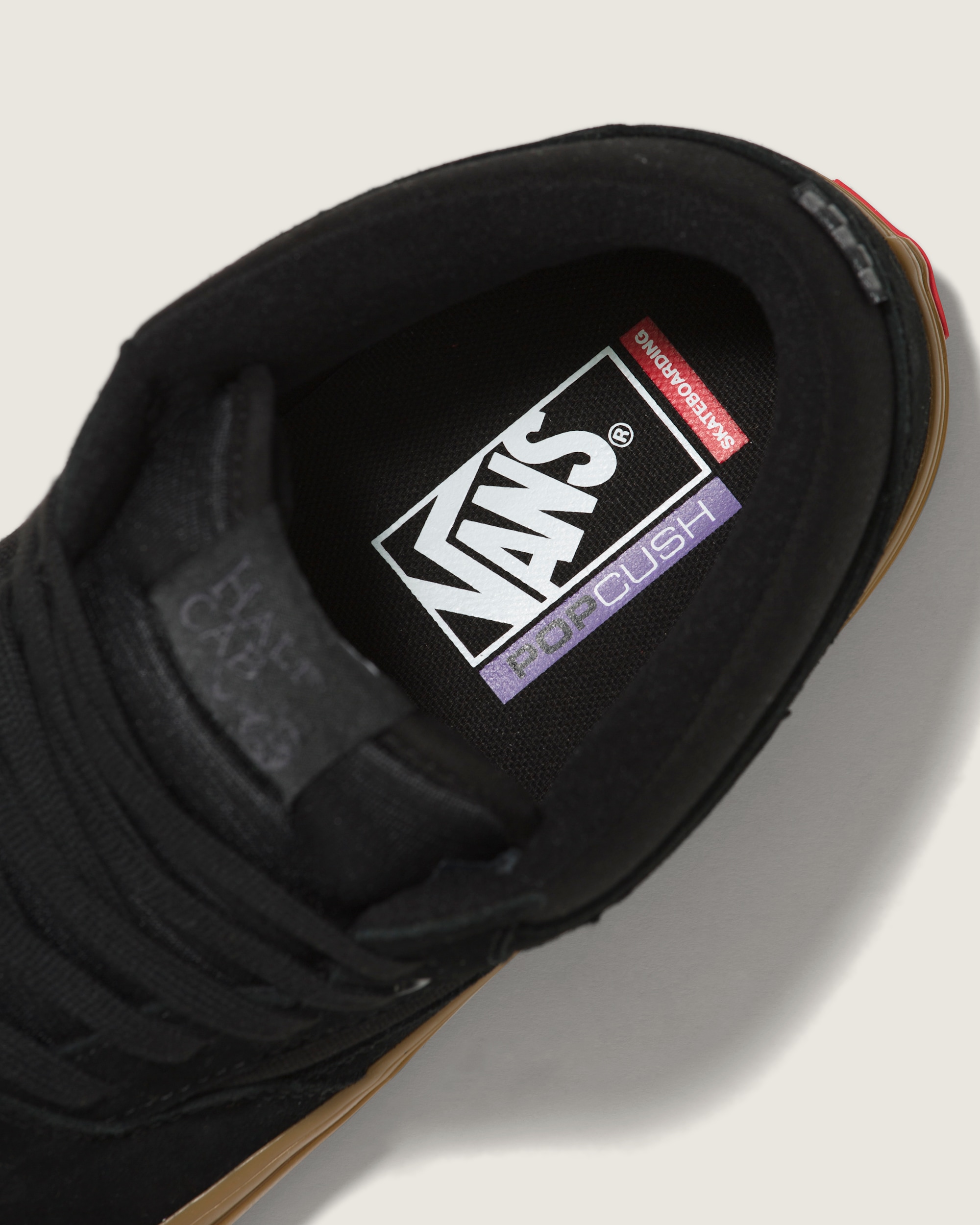 Skate Half Cab Shoe VANS Black  Gum ALT5