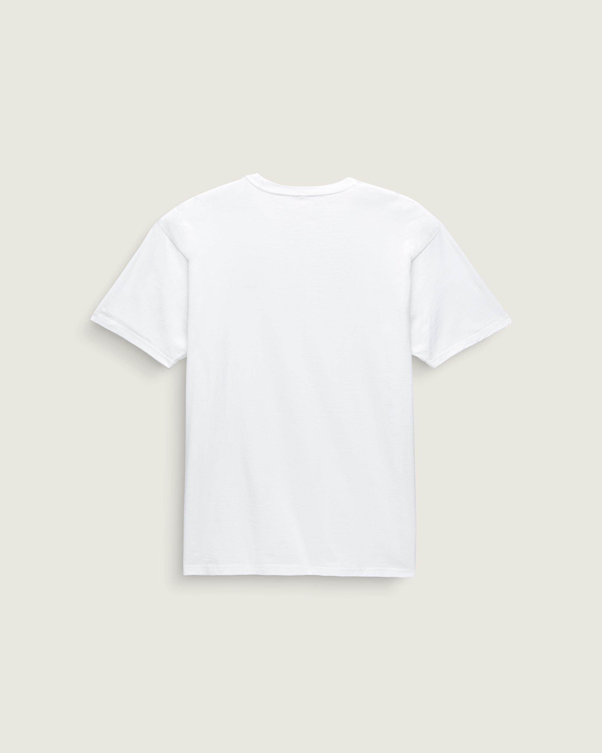 Left Chest Logo TShirt VANS White  Black ALT1