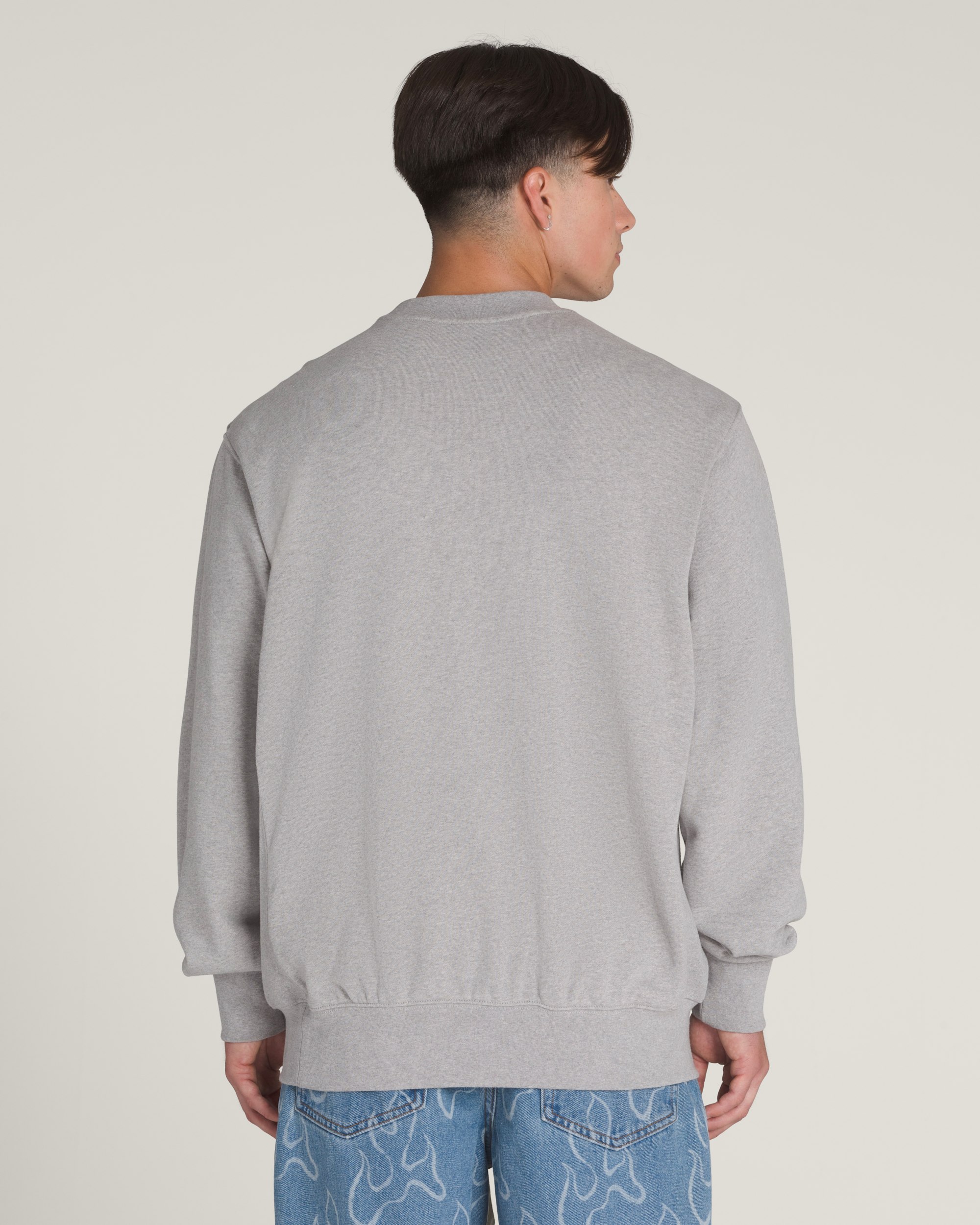 Original Standards Crew Sweatshirt in Heather Grey | Vans
