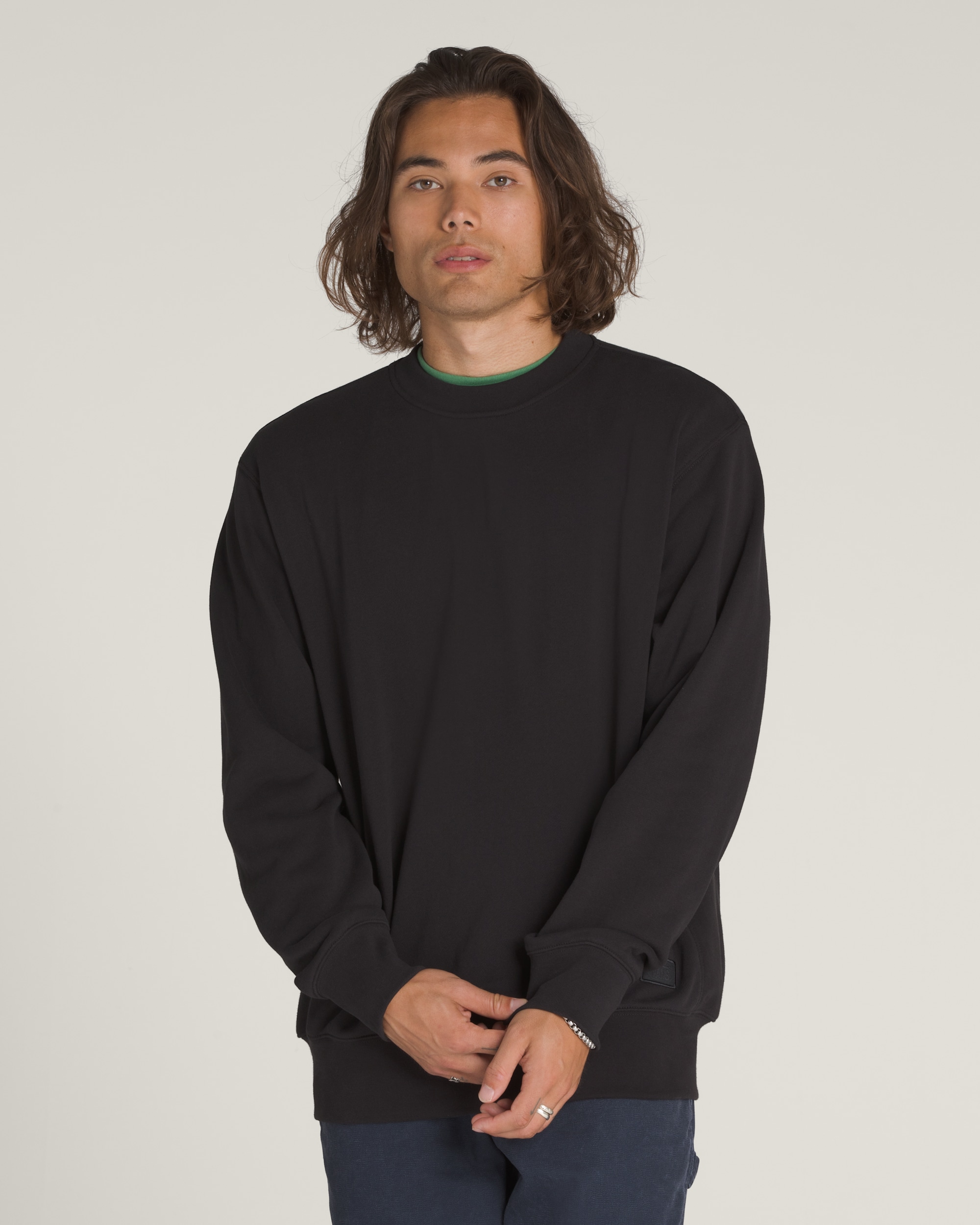 Original Standards Crew Sweatshirt in Black | Vans