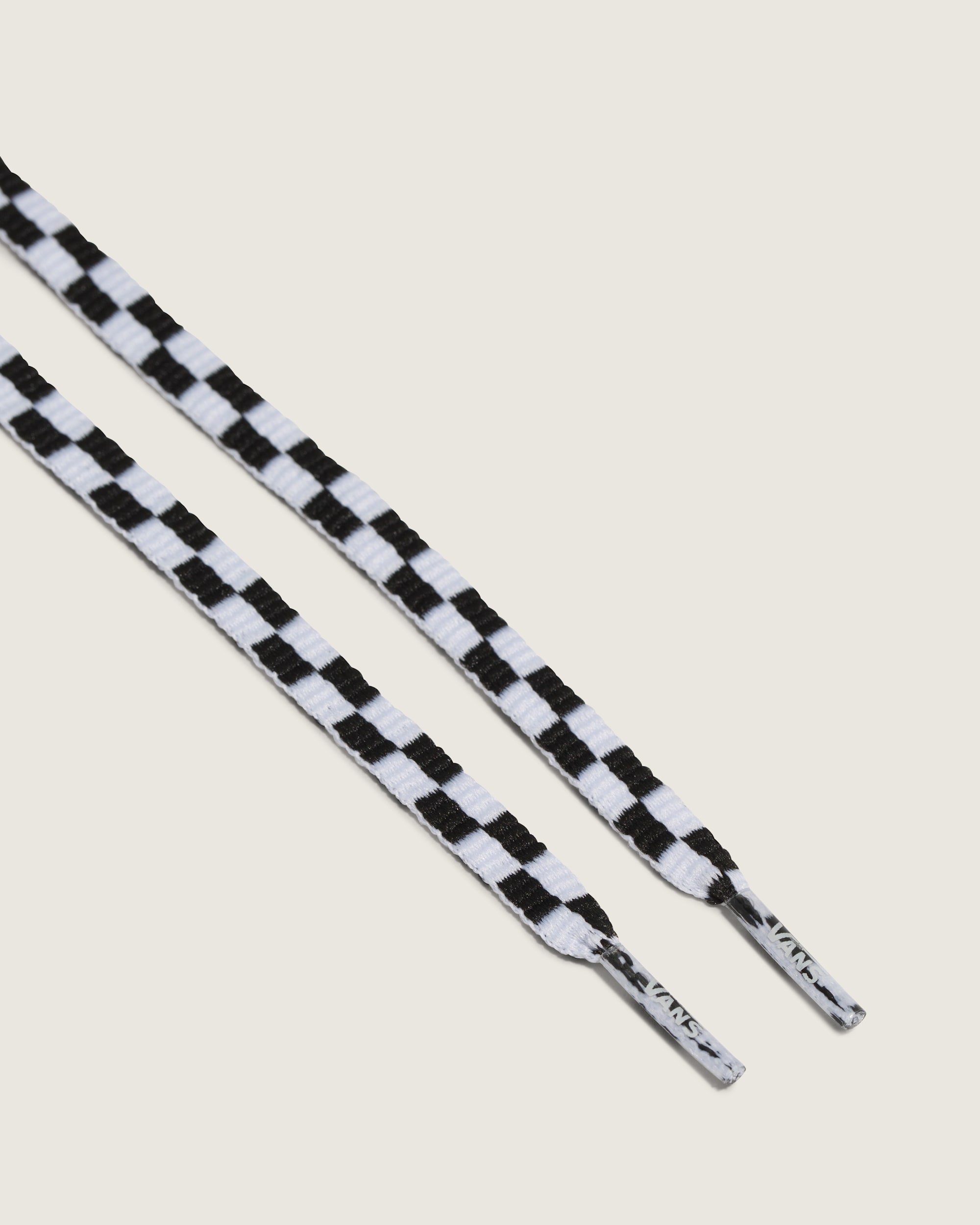 Vans 36 Checkerboard Laces VANS Checkerboard Black  White ALT1