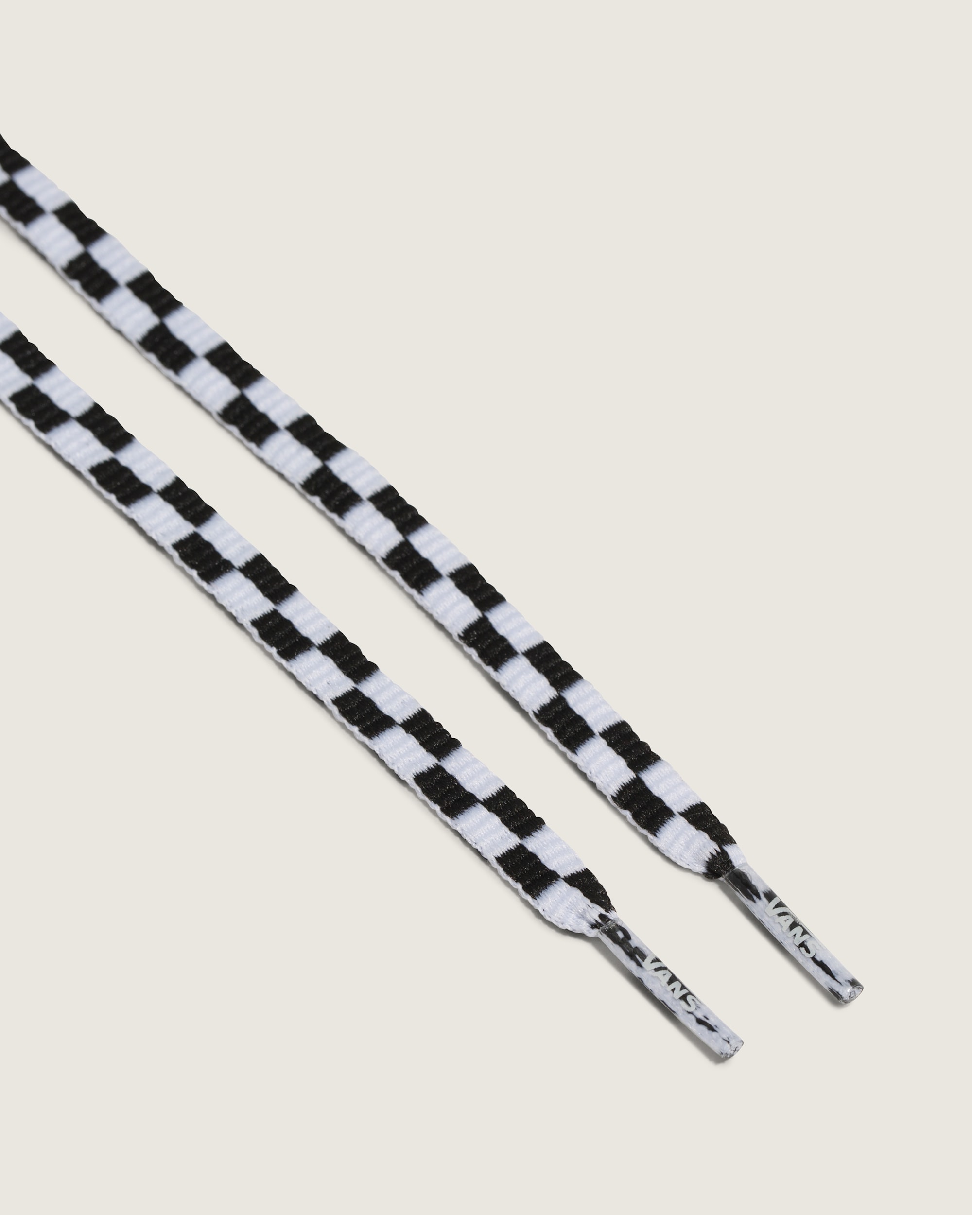 Vans 45 Checkerboard Laces VANS Checkerboard Black  White ALT1