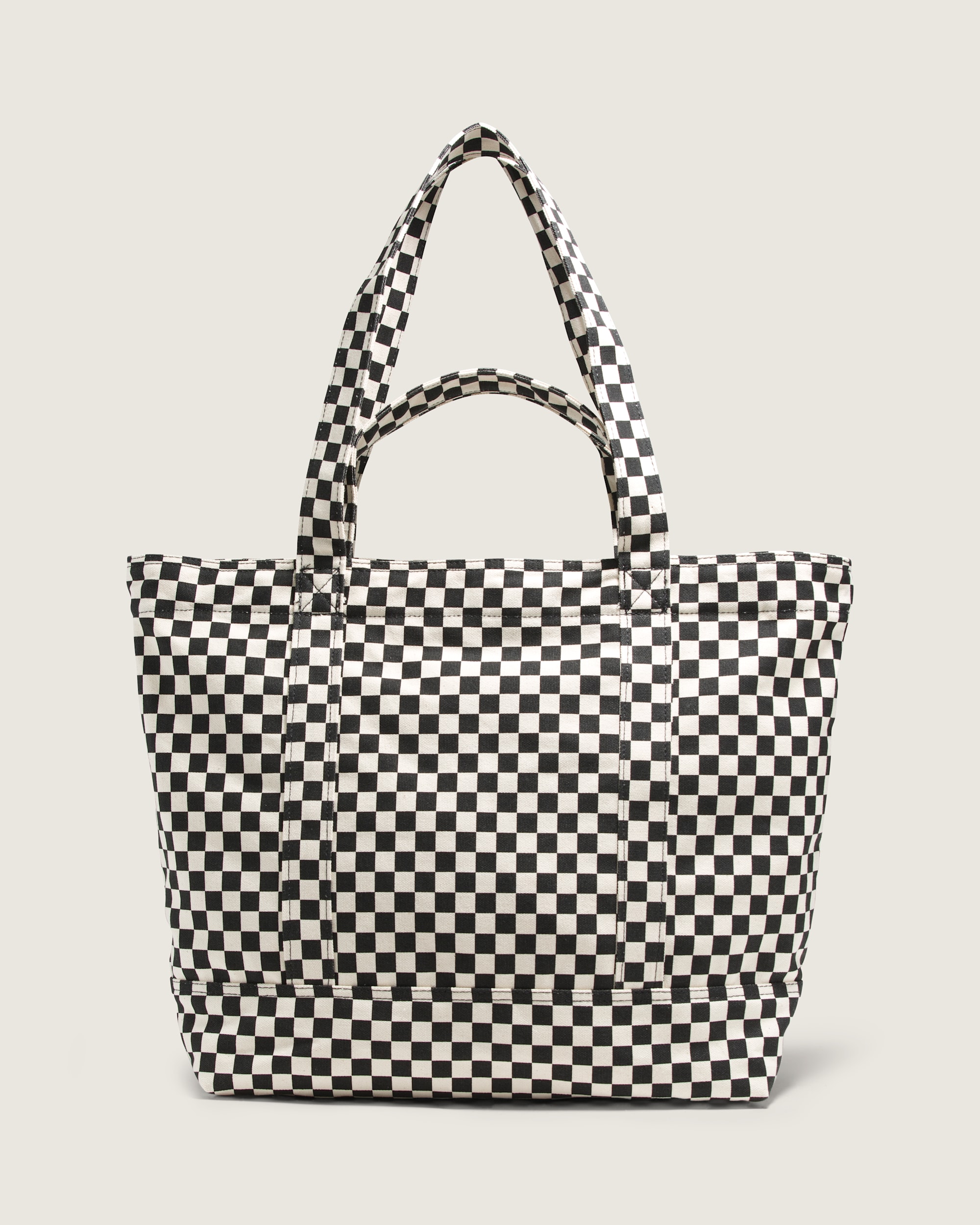 Tell All Zip Tote Bag VANS Checkerboard Black ALT1