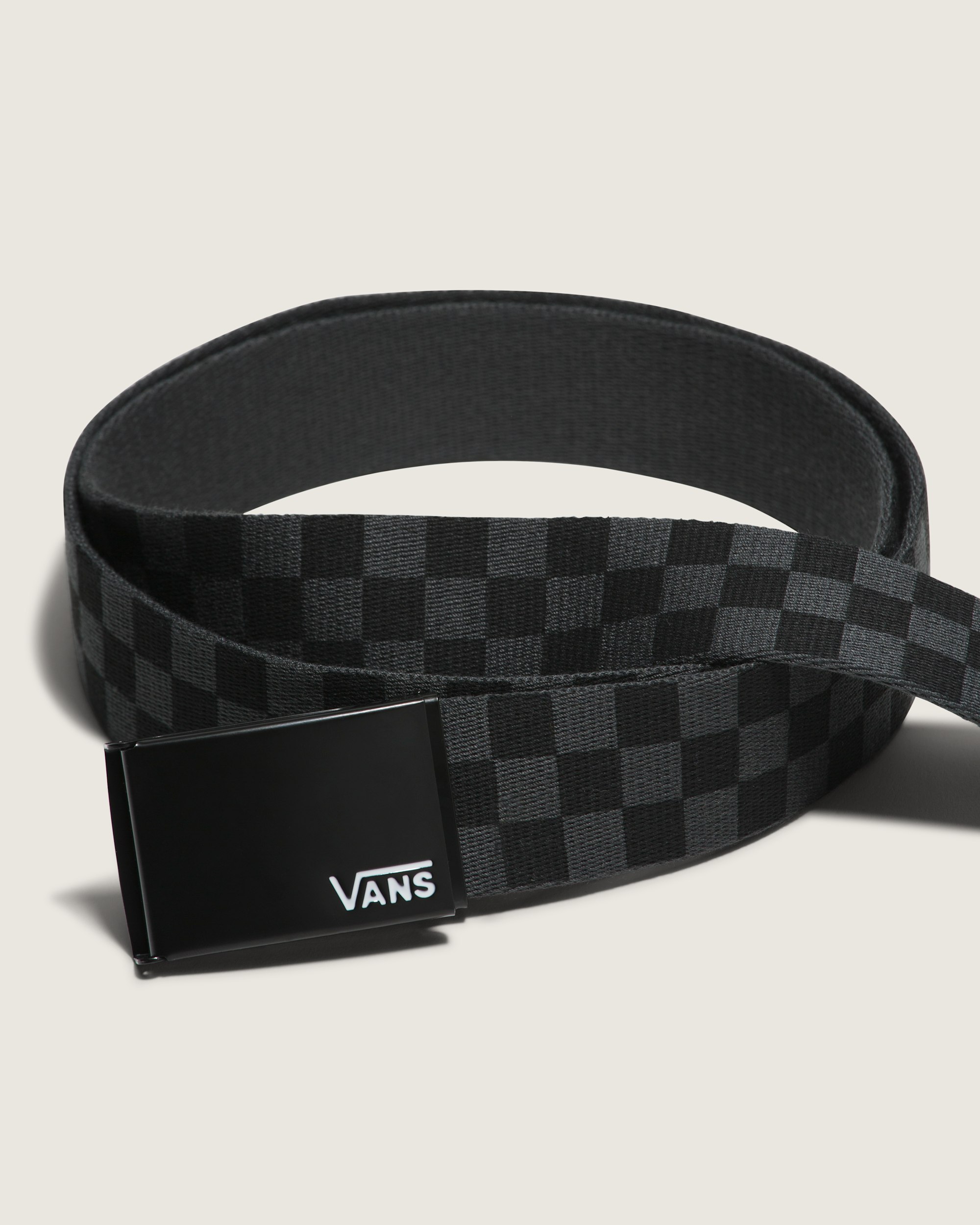 Checkerboard Deppster II Web Belt VANS Charcoal Black ALT1