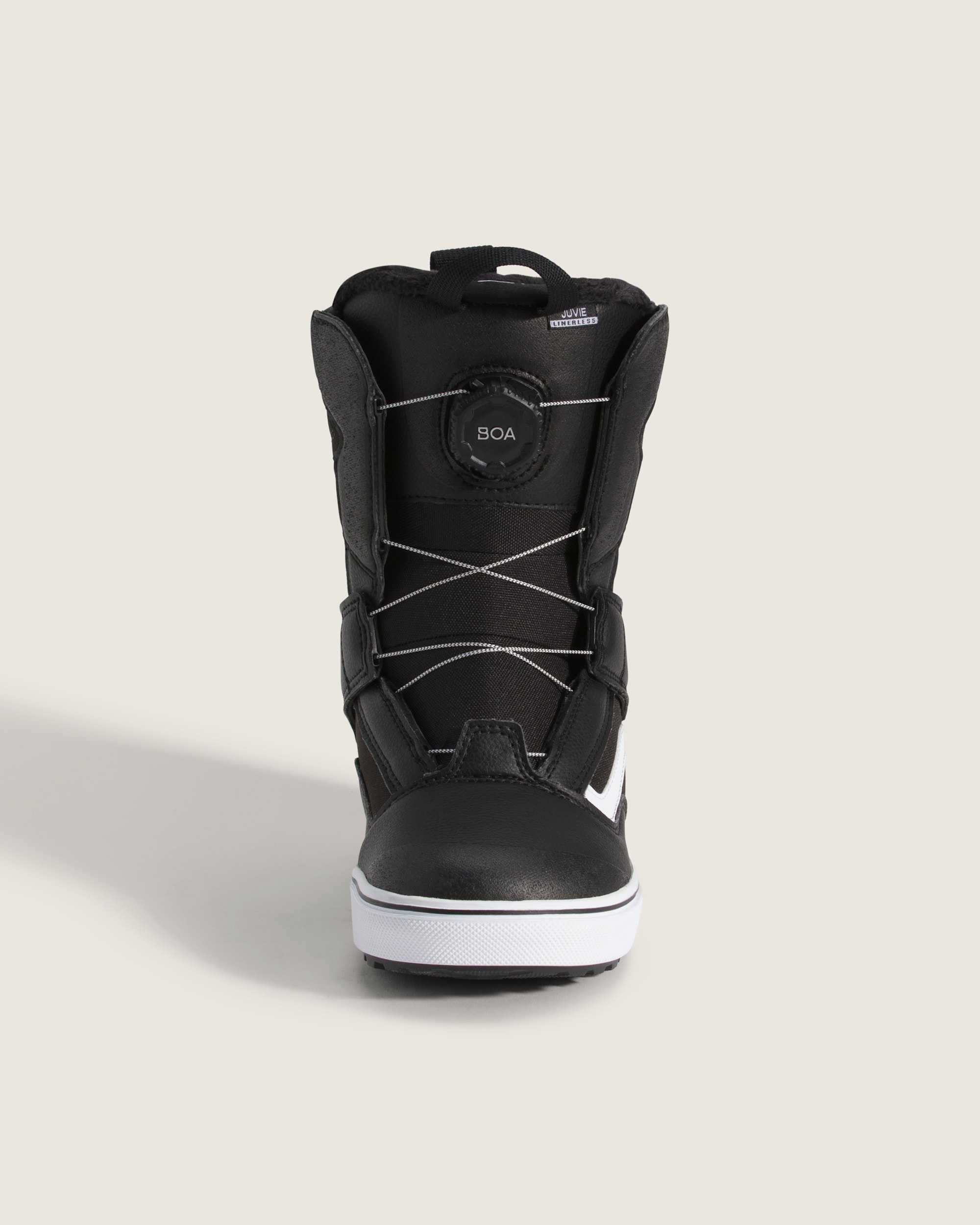 Little Kids Juvie Linerless Snowboard Boot en Black | Vans CA