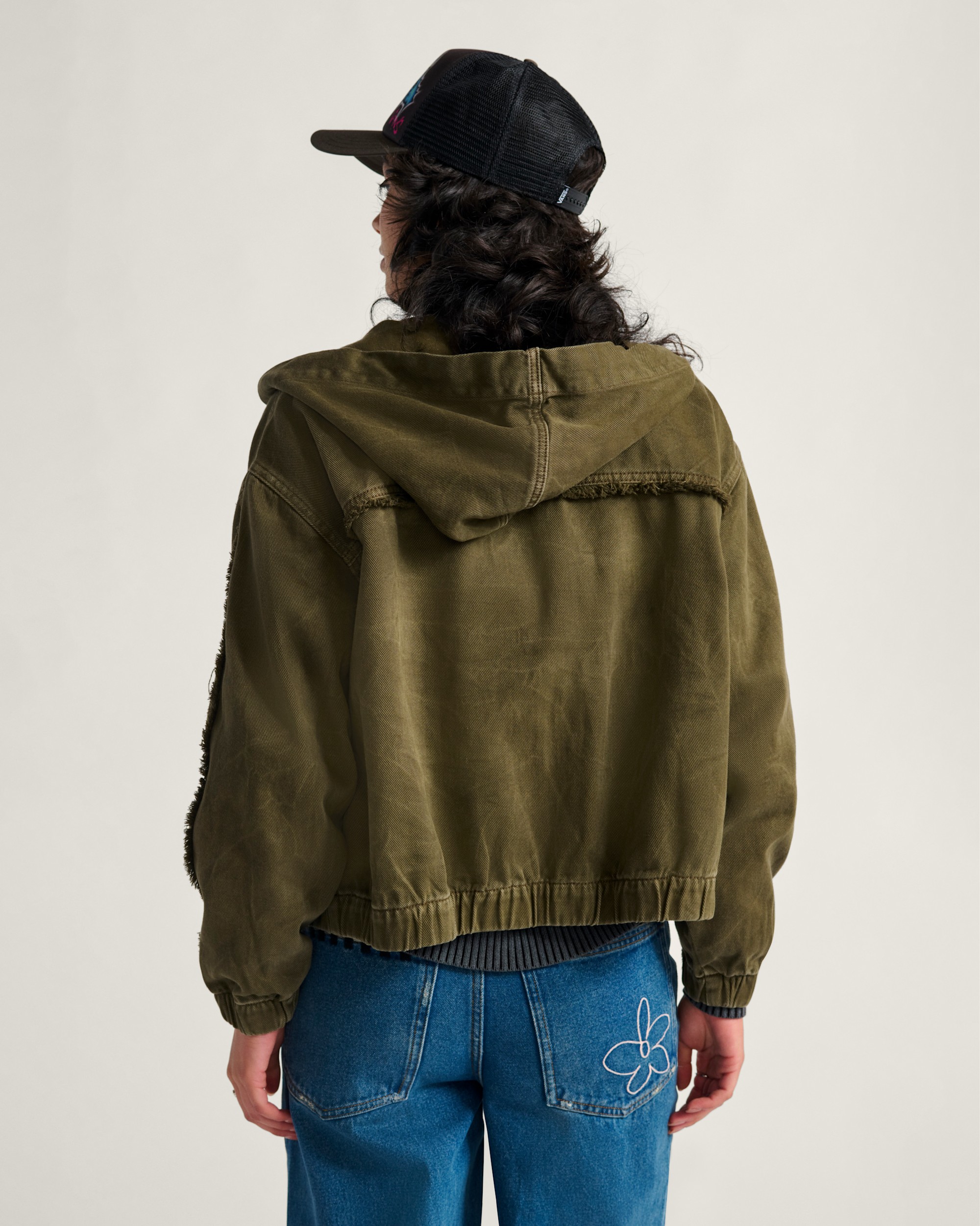 Essex Hooded Jacket VANS Warm Brown ALT2