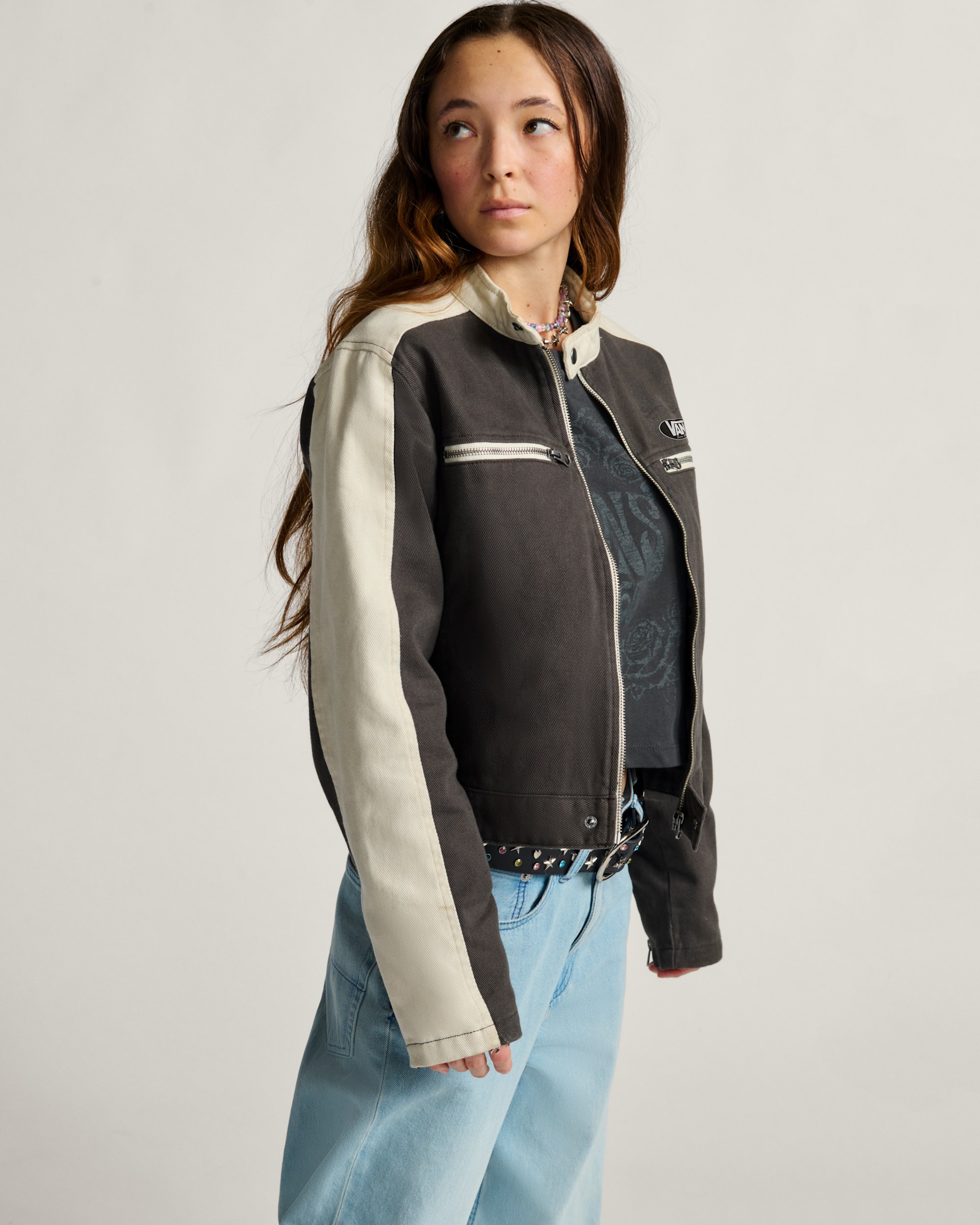 Ryden Biker Jacket VANS Faded Black ALT1