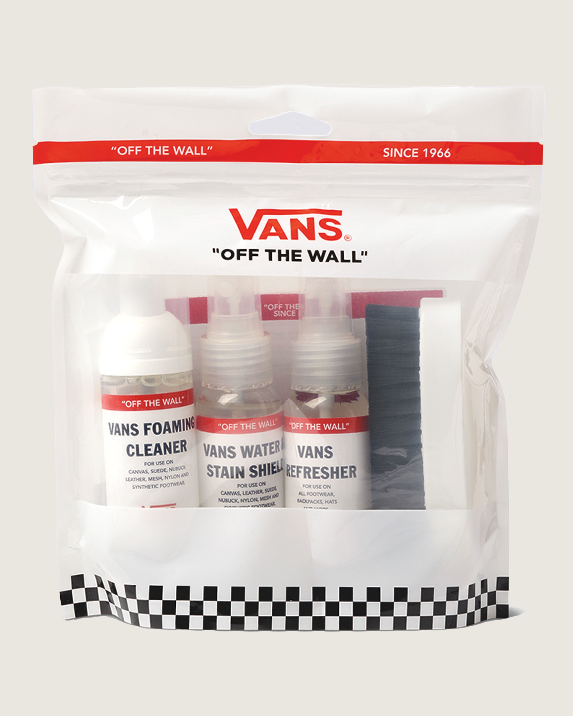 Vans Shoe Care Travel Kit VANS White ALT1