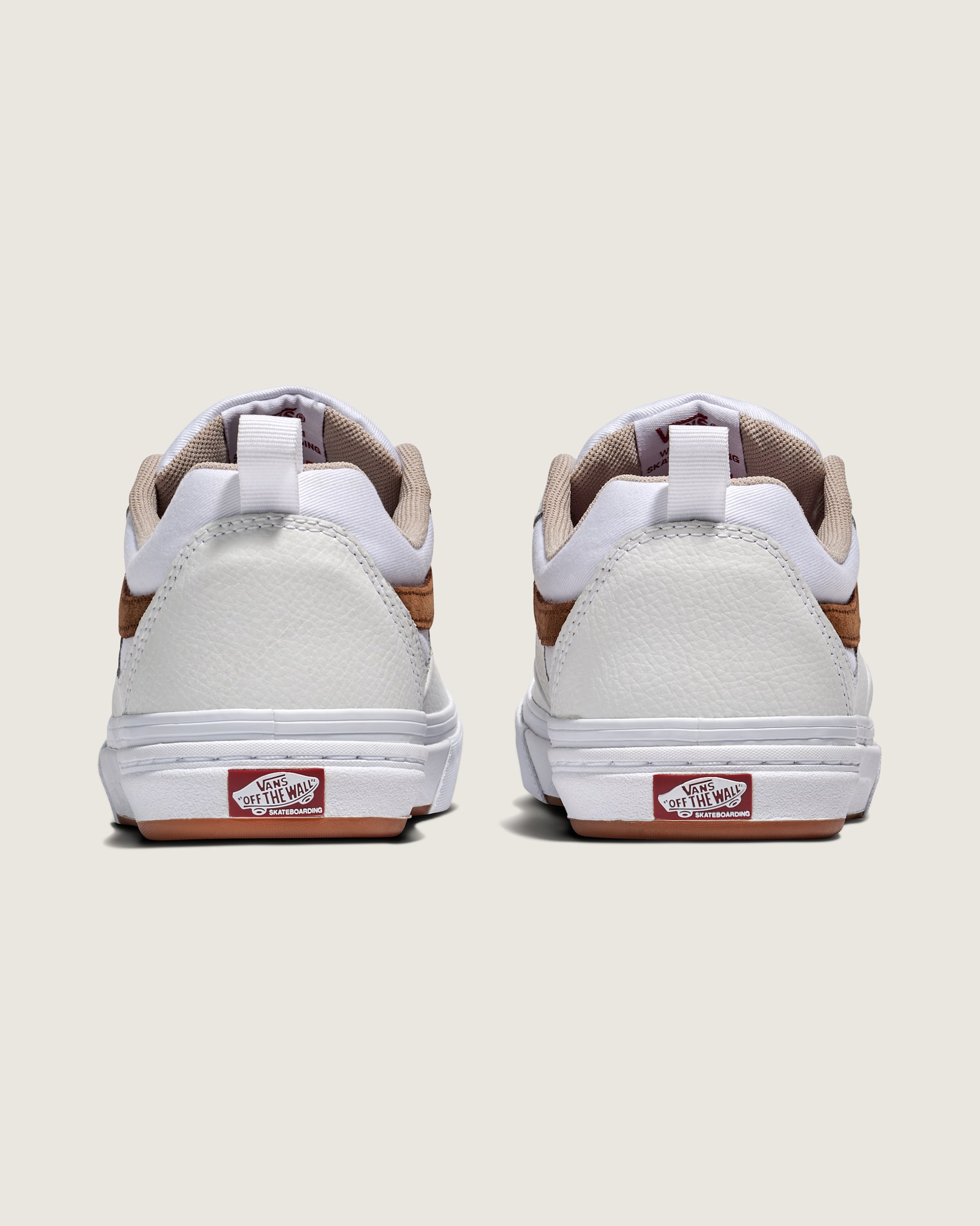 Skate Kyle Walker Wafflecup Shoe VANS Marshmallow White  Brown ALT3