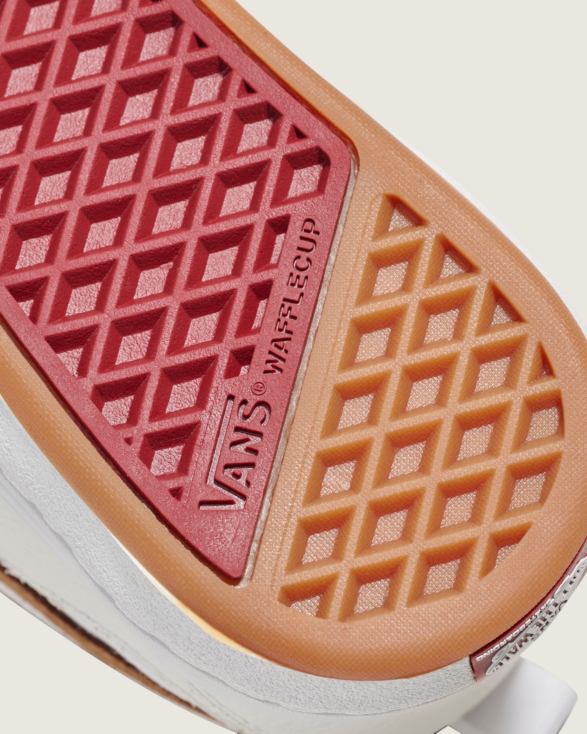 Skate Kyle Walker Wafflecup Shoe VANS Marshmallow White  Brown ALT6