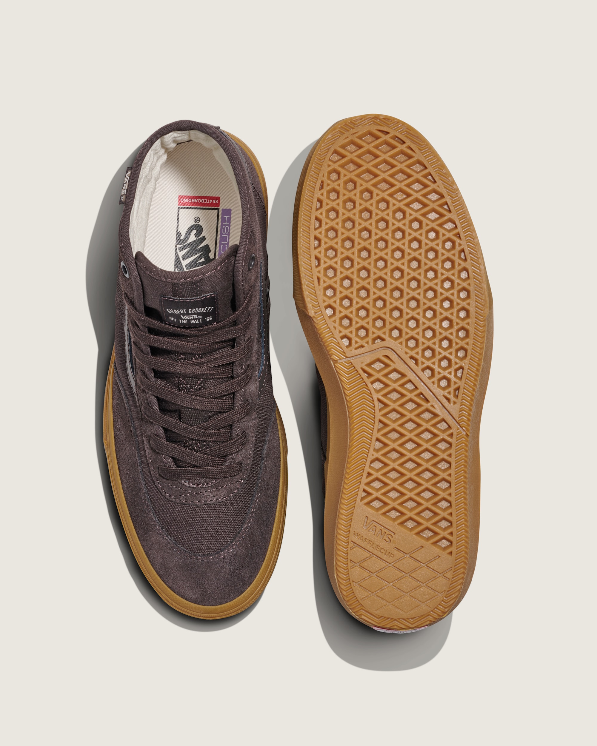 Skate Gilbert Crockett High Shoe VANS Brown  Gum ALT2