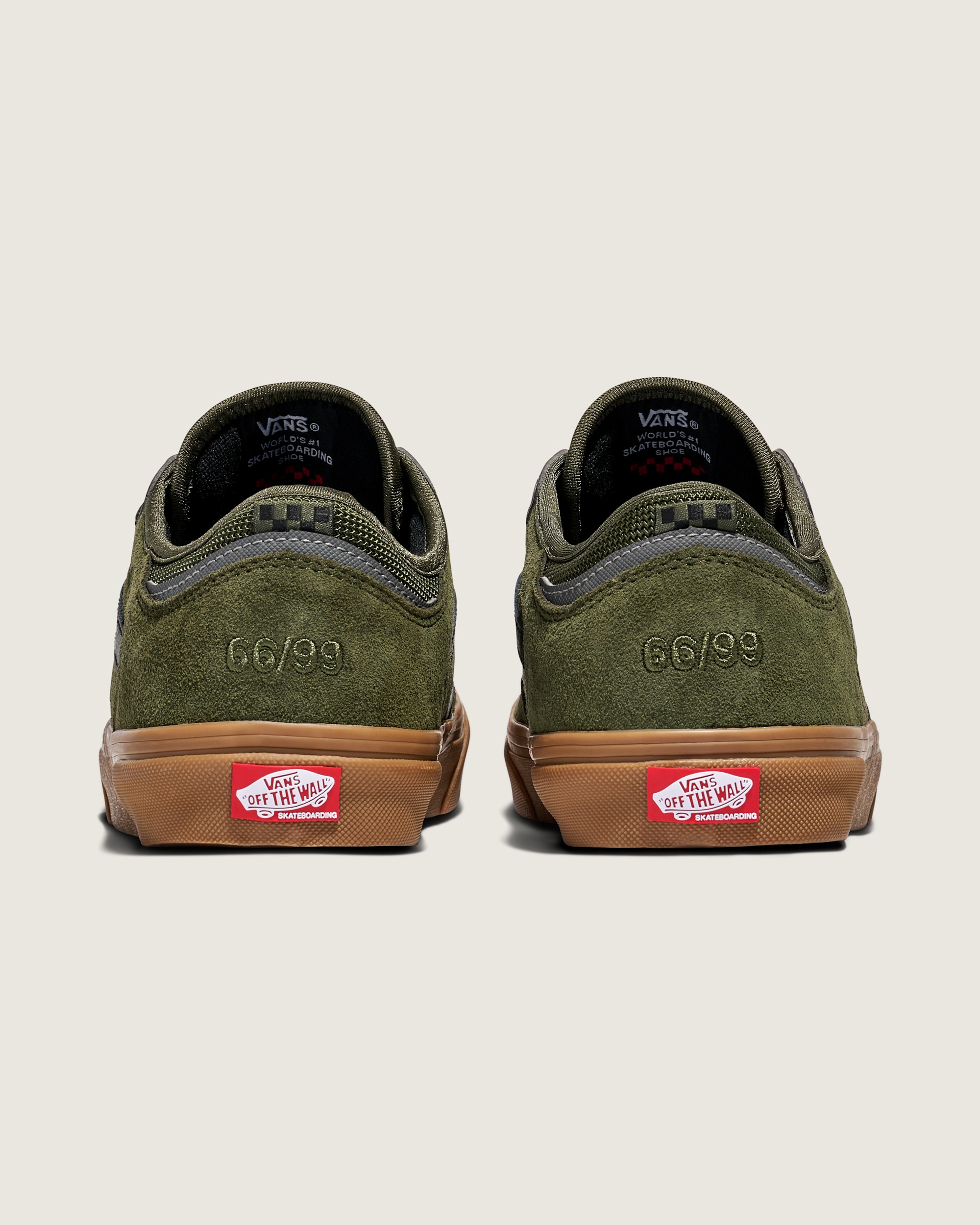 Skate Rowley Shoe VANS Green  Gum ALT3