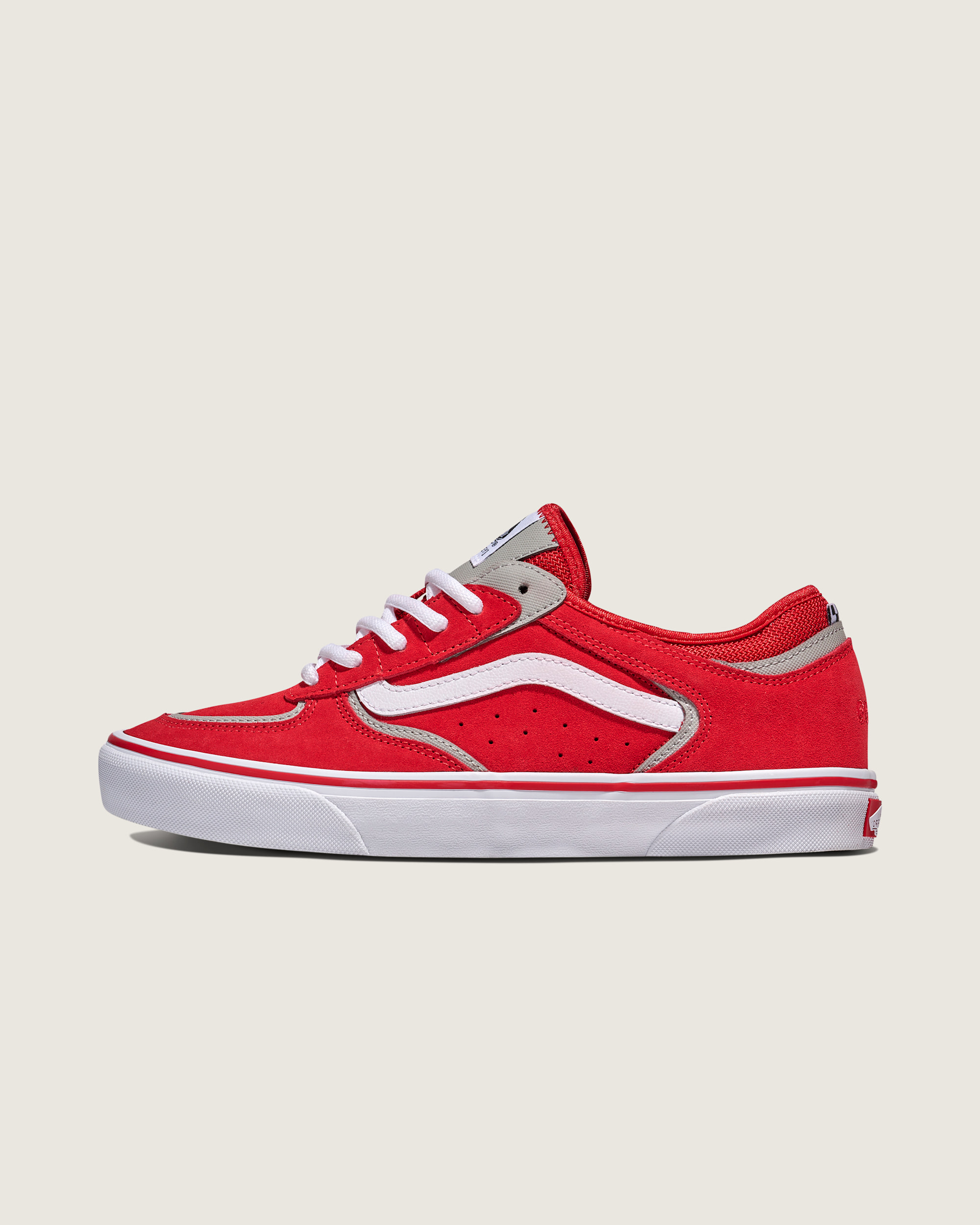 Skate Rowley Shoe VANS Red  Grey HERO