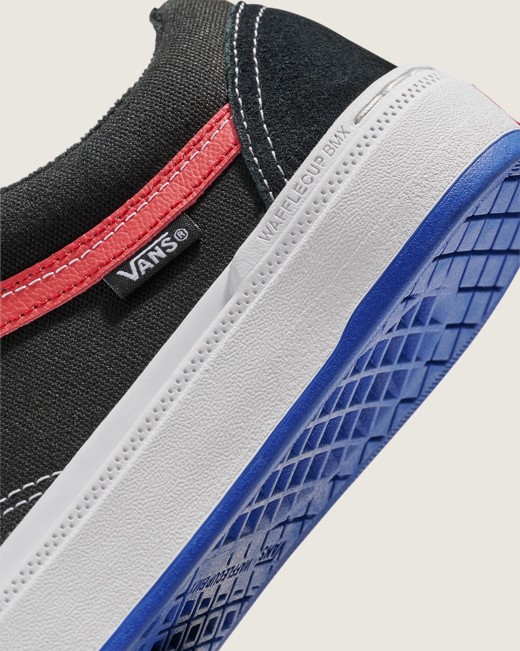 BMX Old Skool Shoe VANS Sport Black  Red ALT6