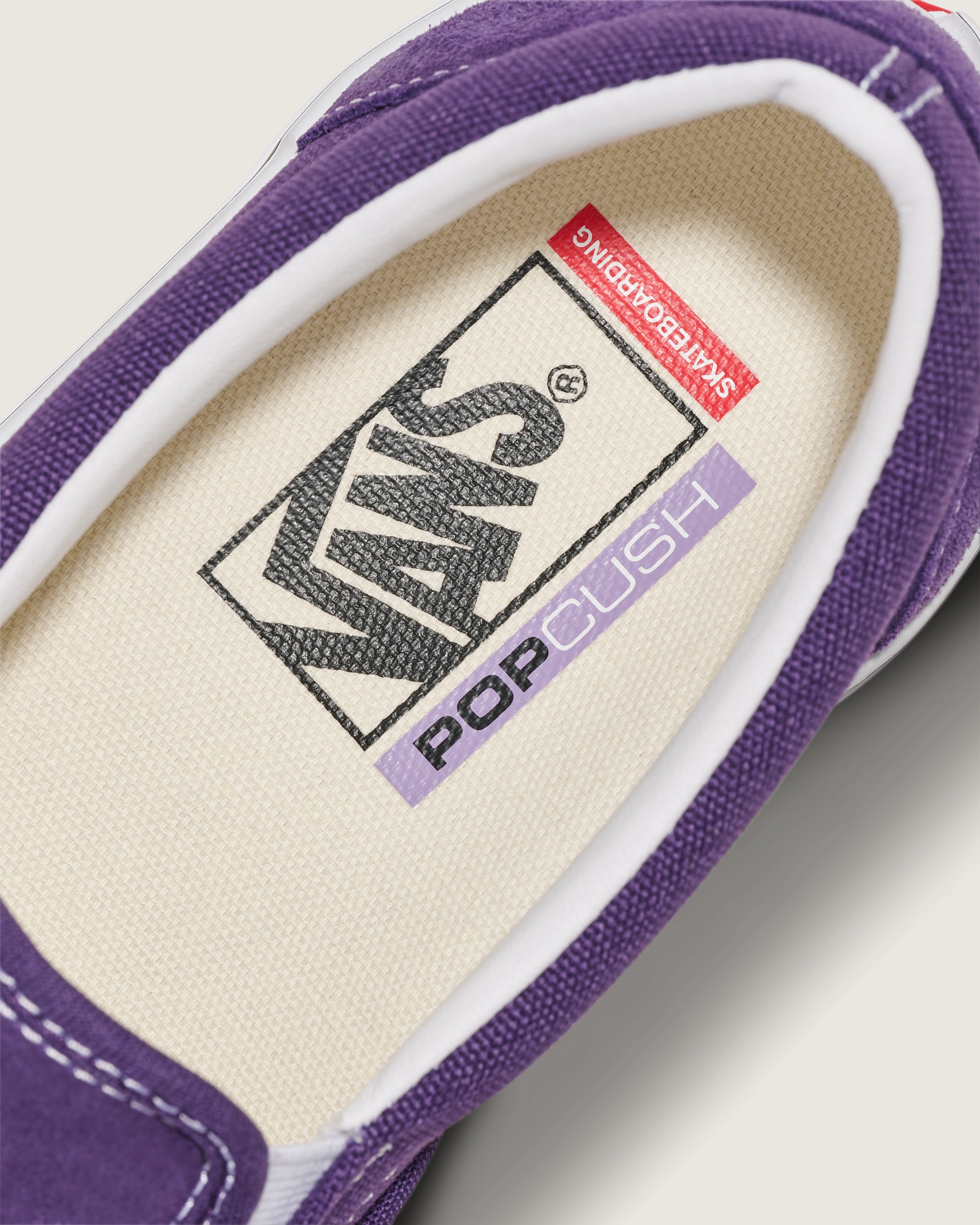 Skate SlipOn Shoe VANS Purple ALT4