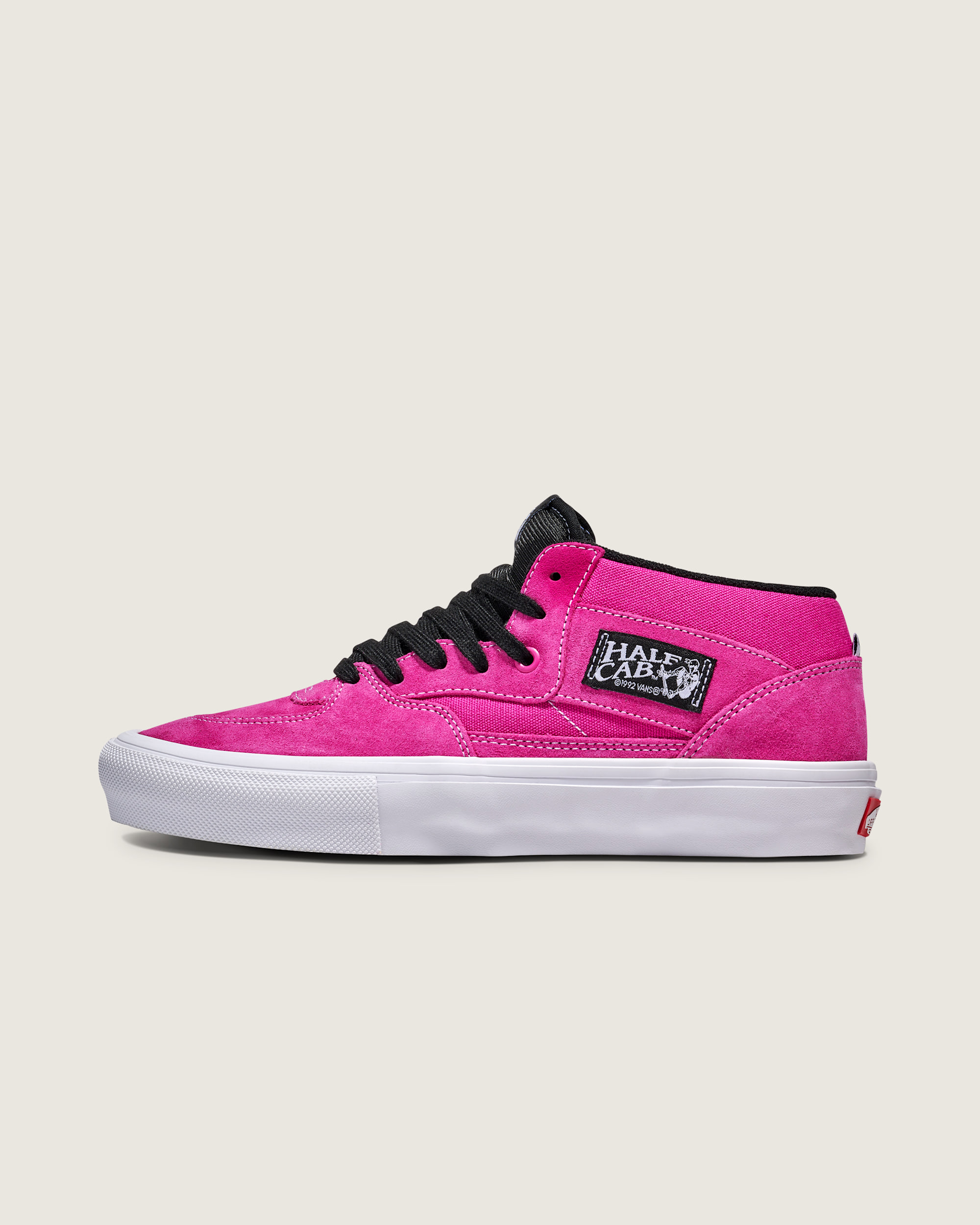 Skate Half Cab Shoe VANS Hot Pink  Black HERO