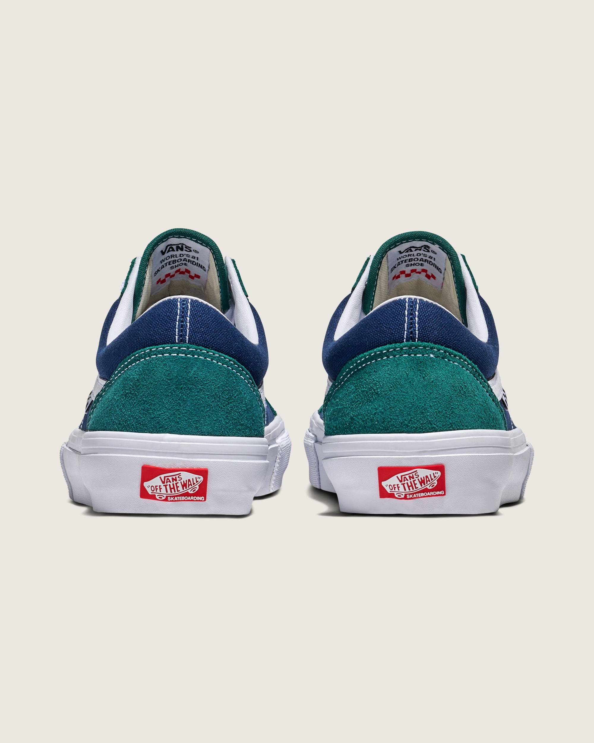 Skate Old Skool Shoe VANS Blue  Green ALT3