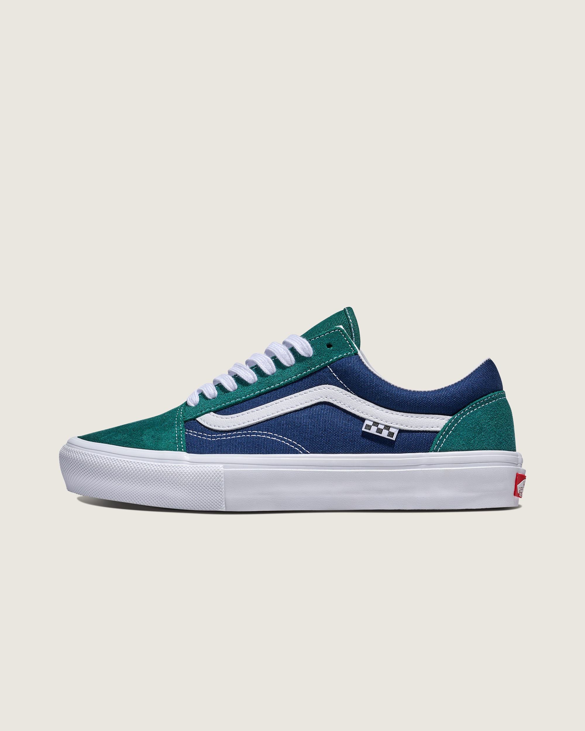 Skate Old Skool Shoe VANS Blue  Green HERO