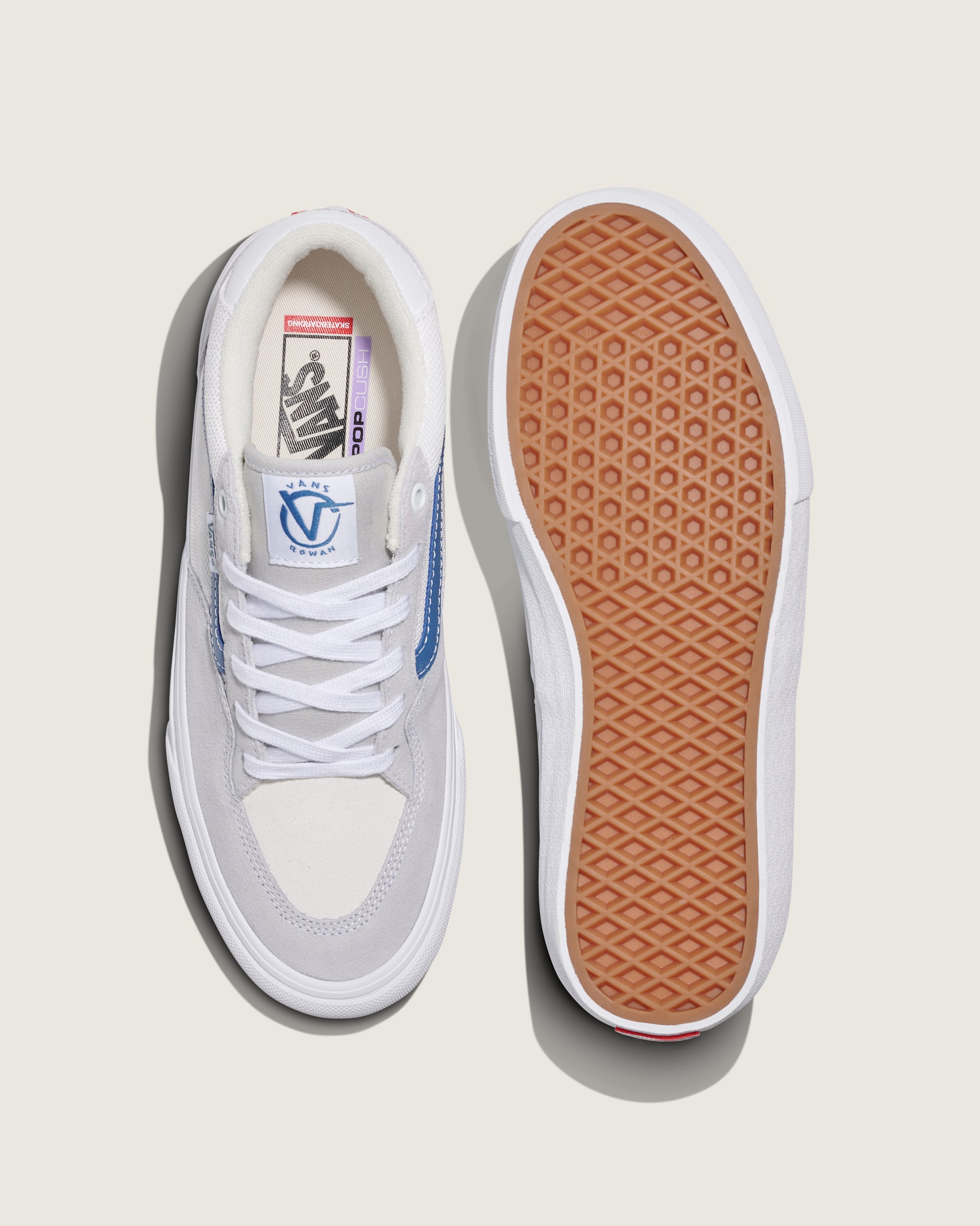 Skate Rowan Shoe VANS Grey  Blue ALT2