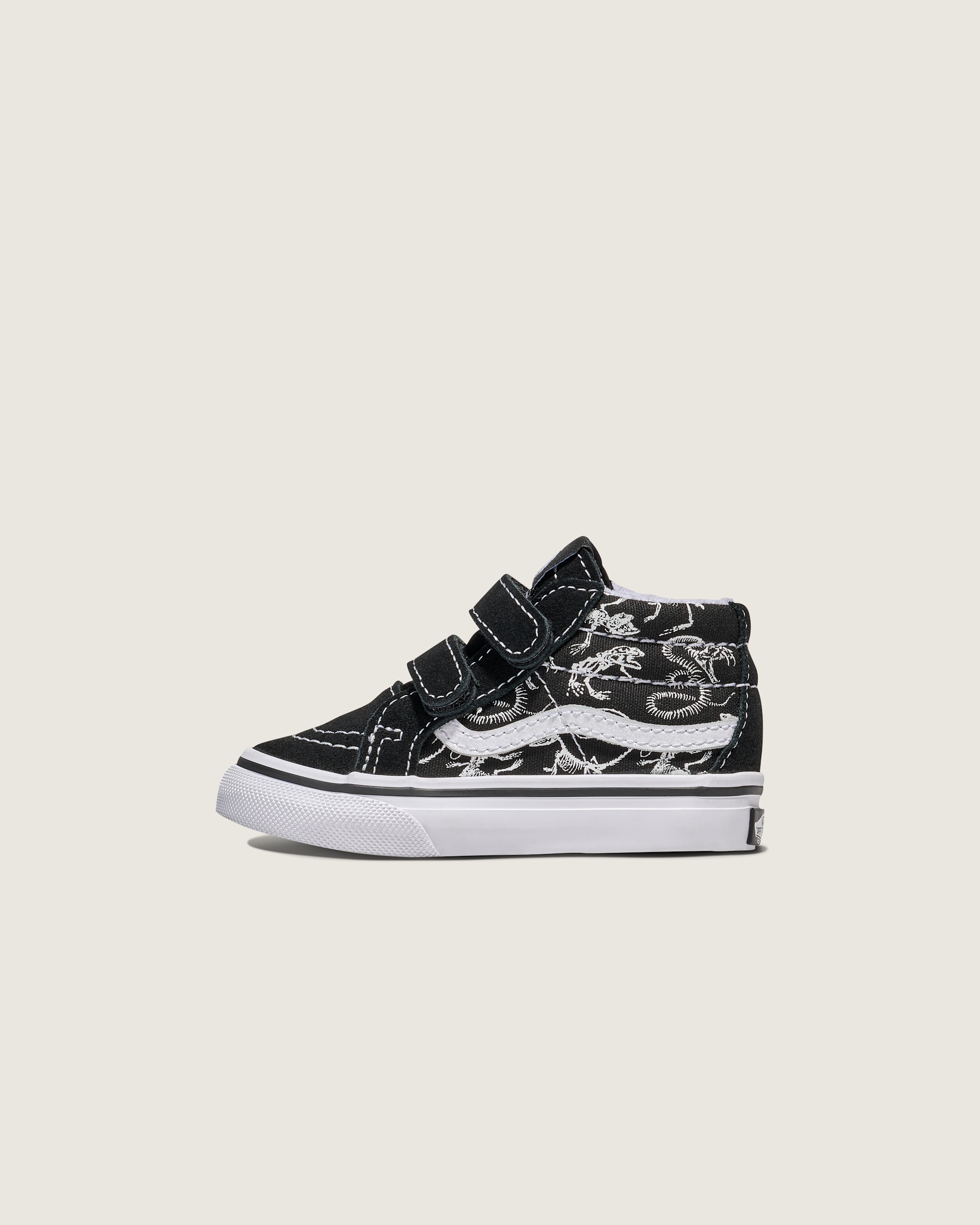 Toddler Sk8Mid Reissue V Skeletons Shoe VANS Black HERO