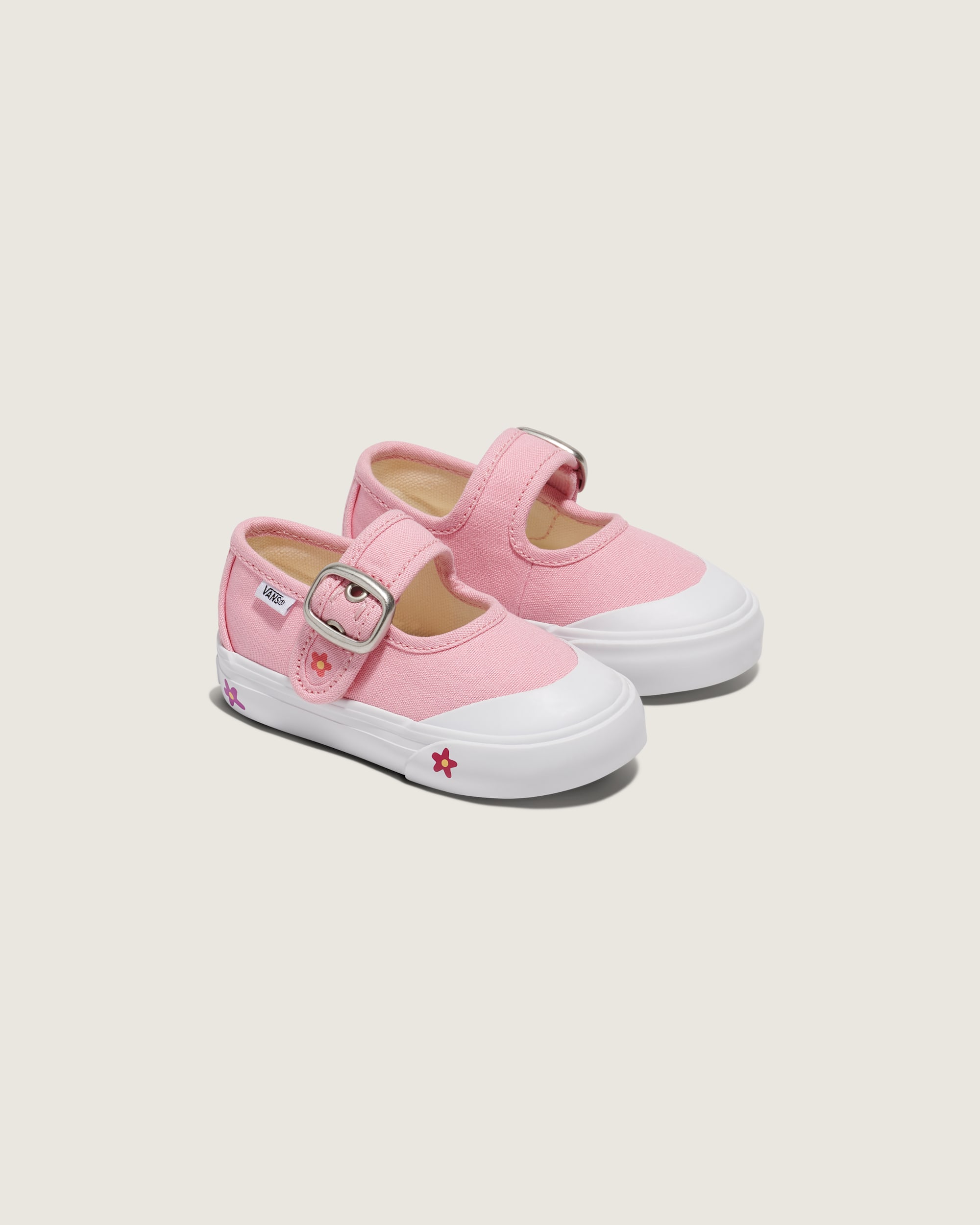 Toddler Mary Jane Flower Shoe VANS Pink ALT1