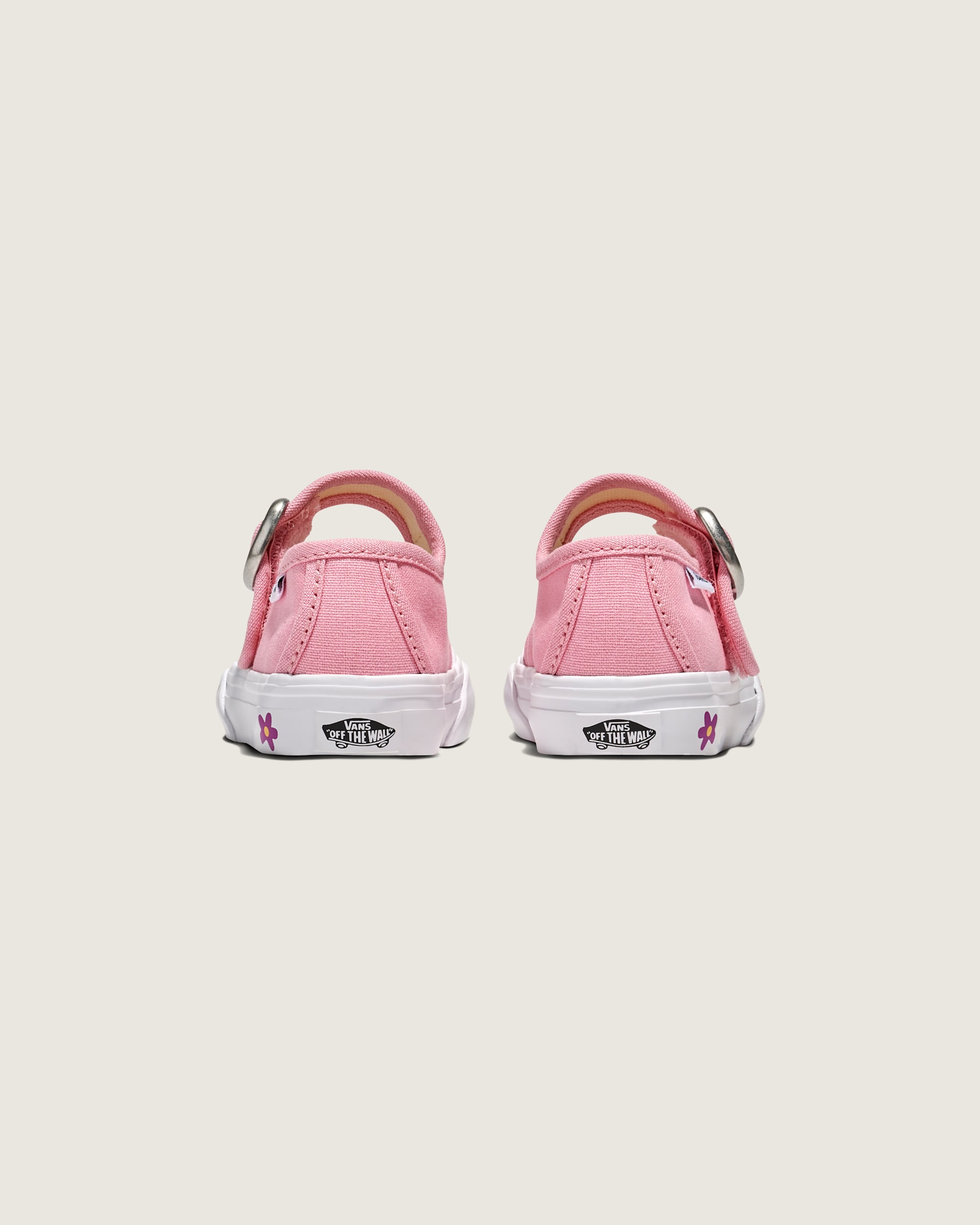 Toddler Mary Jane Flower Shoe VANS Pink ALT3