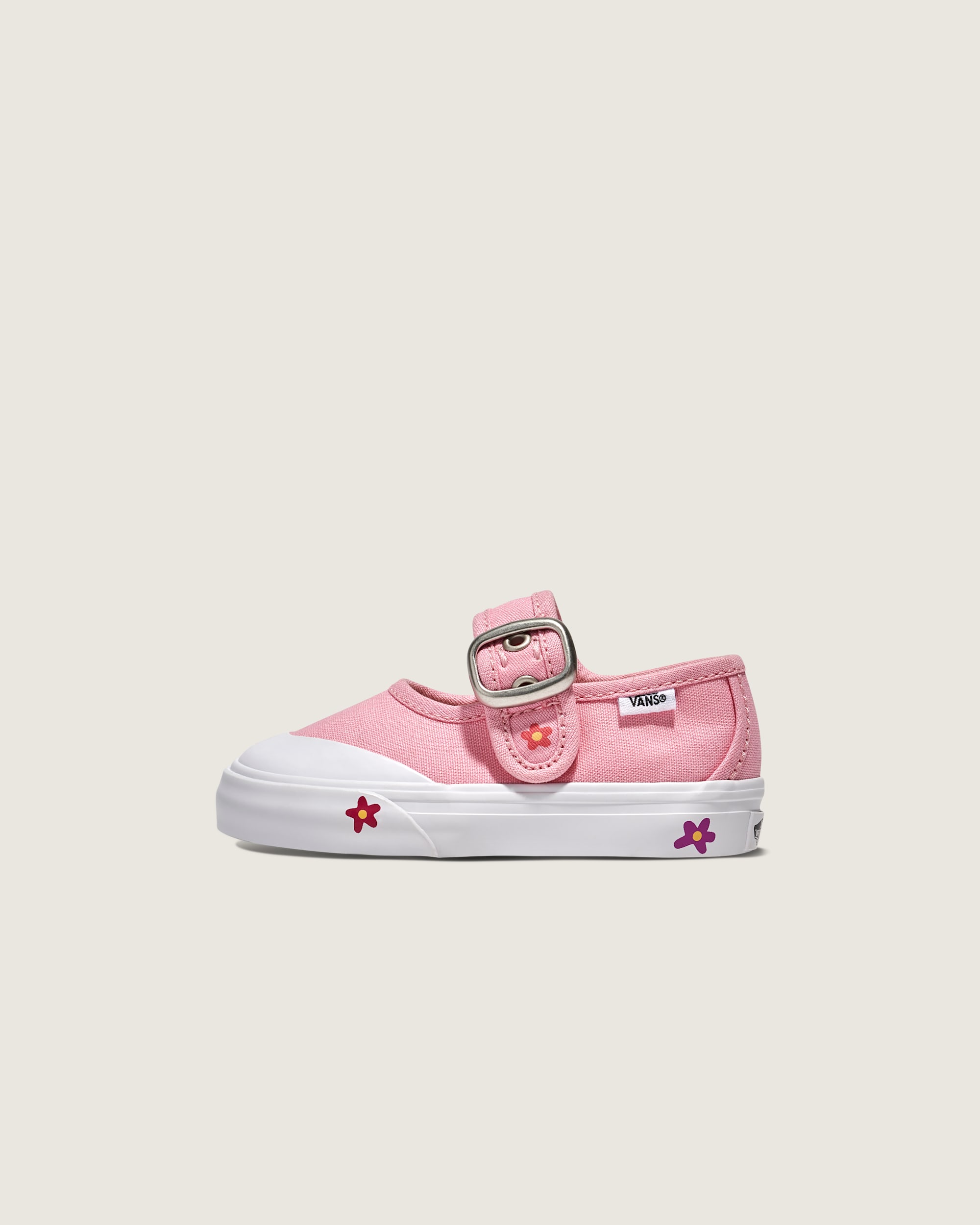 Toddler Mary Jane Flower Shoe VANS Pink HERO