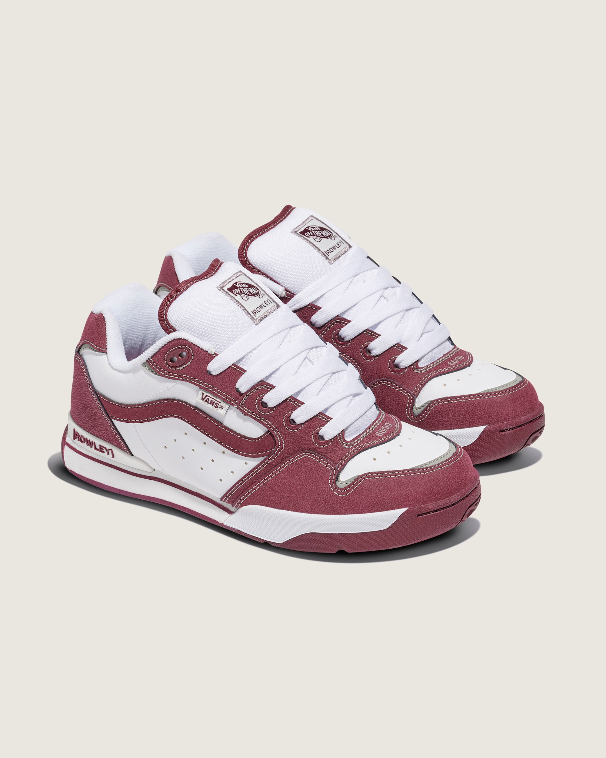 Rowley XLT Shoe VANS Port Royale Red  White ALT1