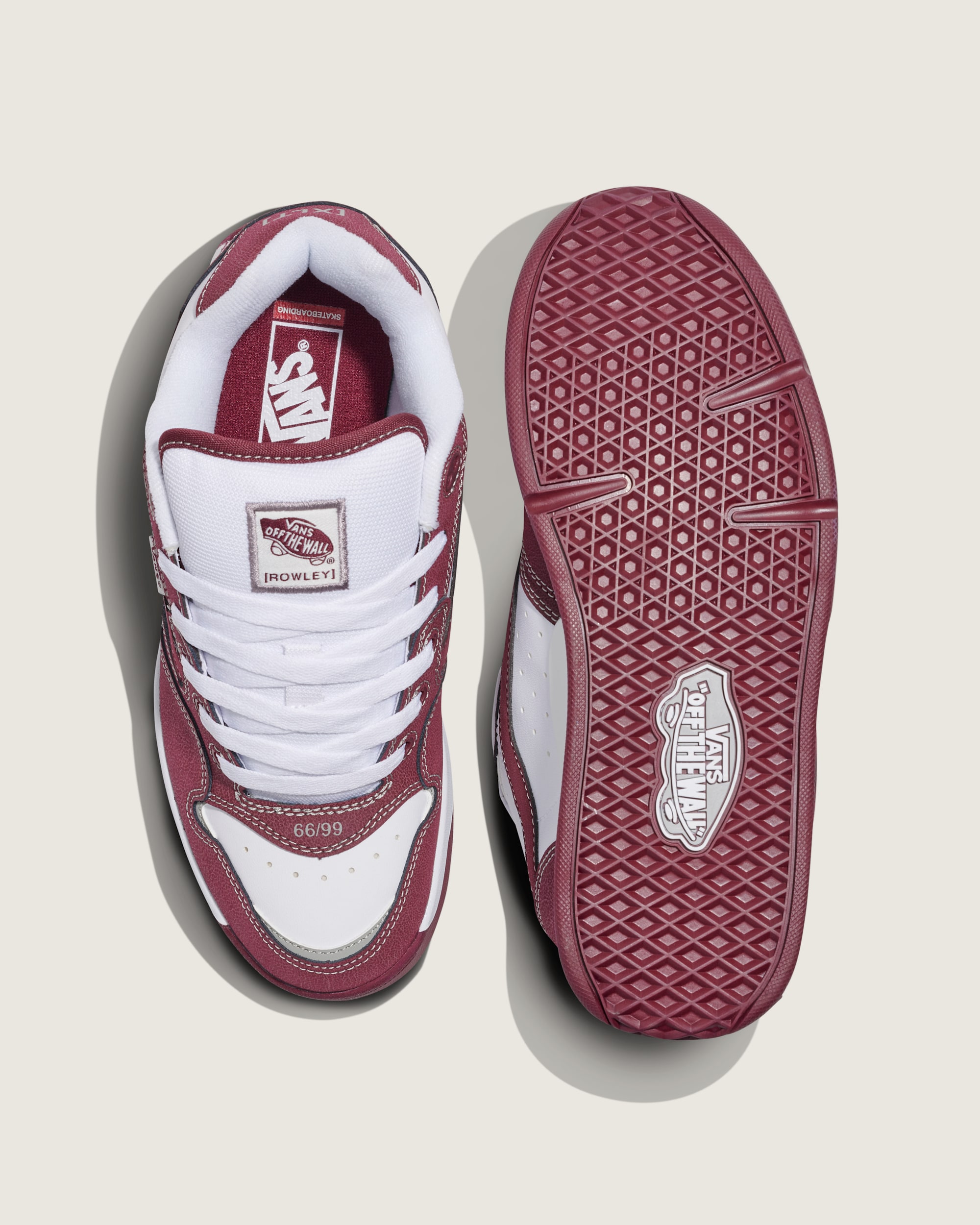 Rowley XLT Shoe VANS Port Royale Red  White ALT2