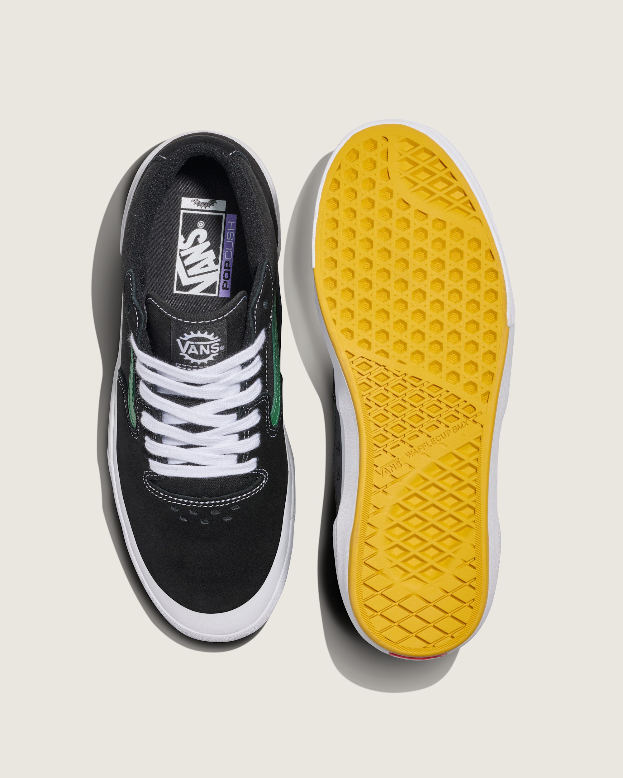 BMX Style 114 Shoe VANS Black  Sport Green ALT2