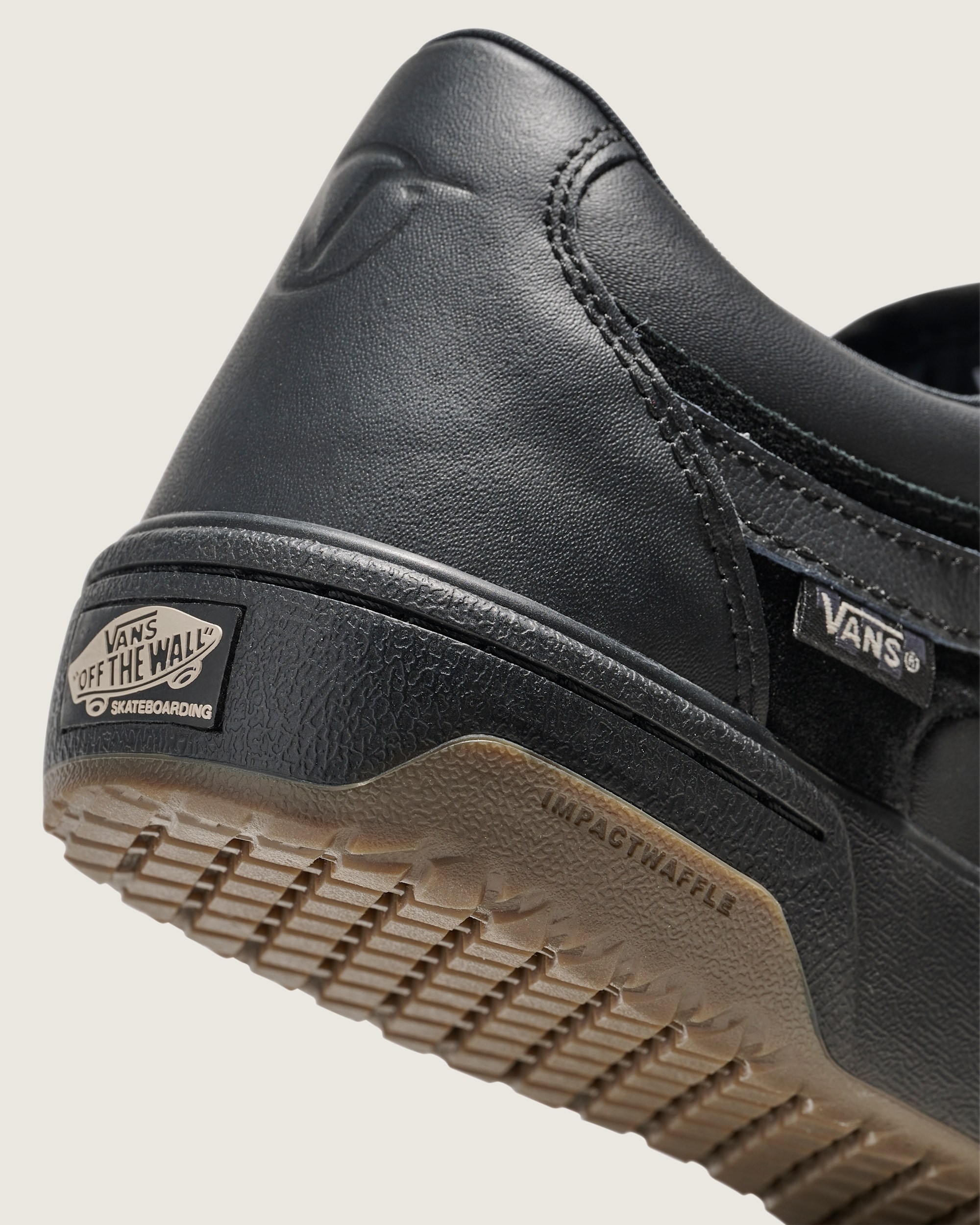 Skate Rowan 20 Leather Shoe VANS Black ALT5