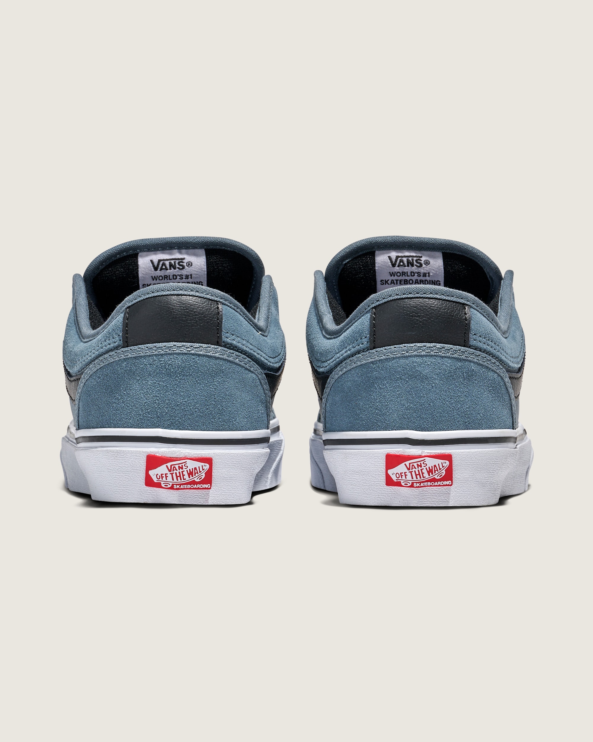Skate Chukka Low Sidestripe Shoe in Slate Blue / Navy | Vans