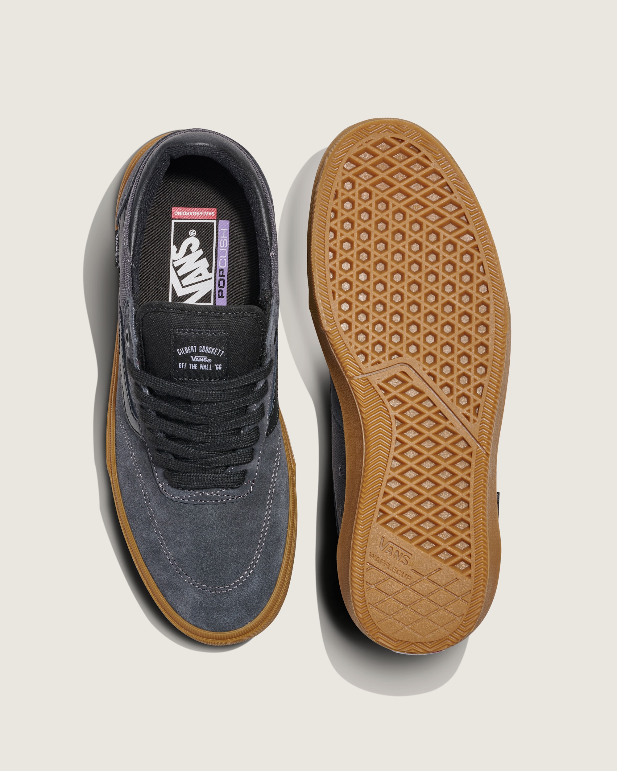 Skate Gilbert Crockett Shoe VANS Dark Grey  Gum ALT2