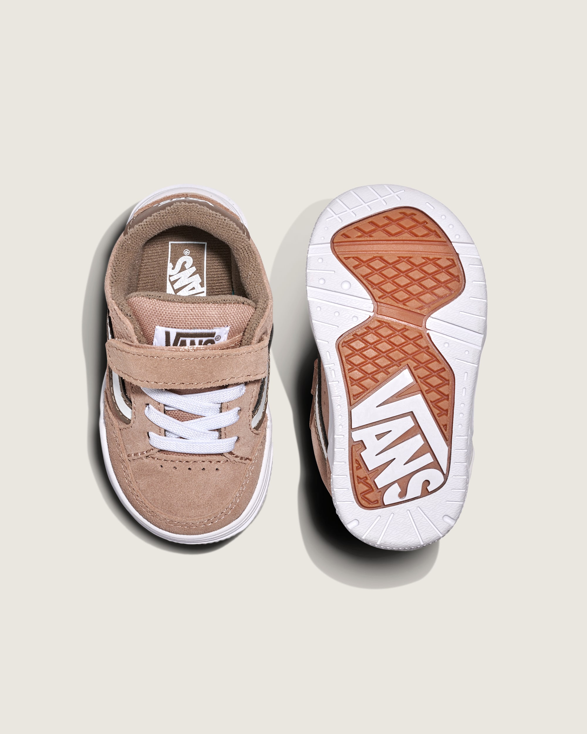 Toddler Hylane V Shoe VANS Warm Taupe Beige ALT2