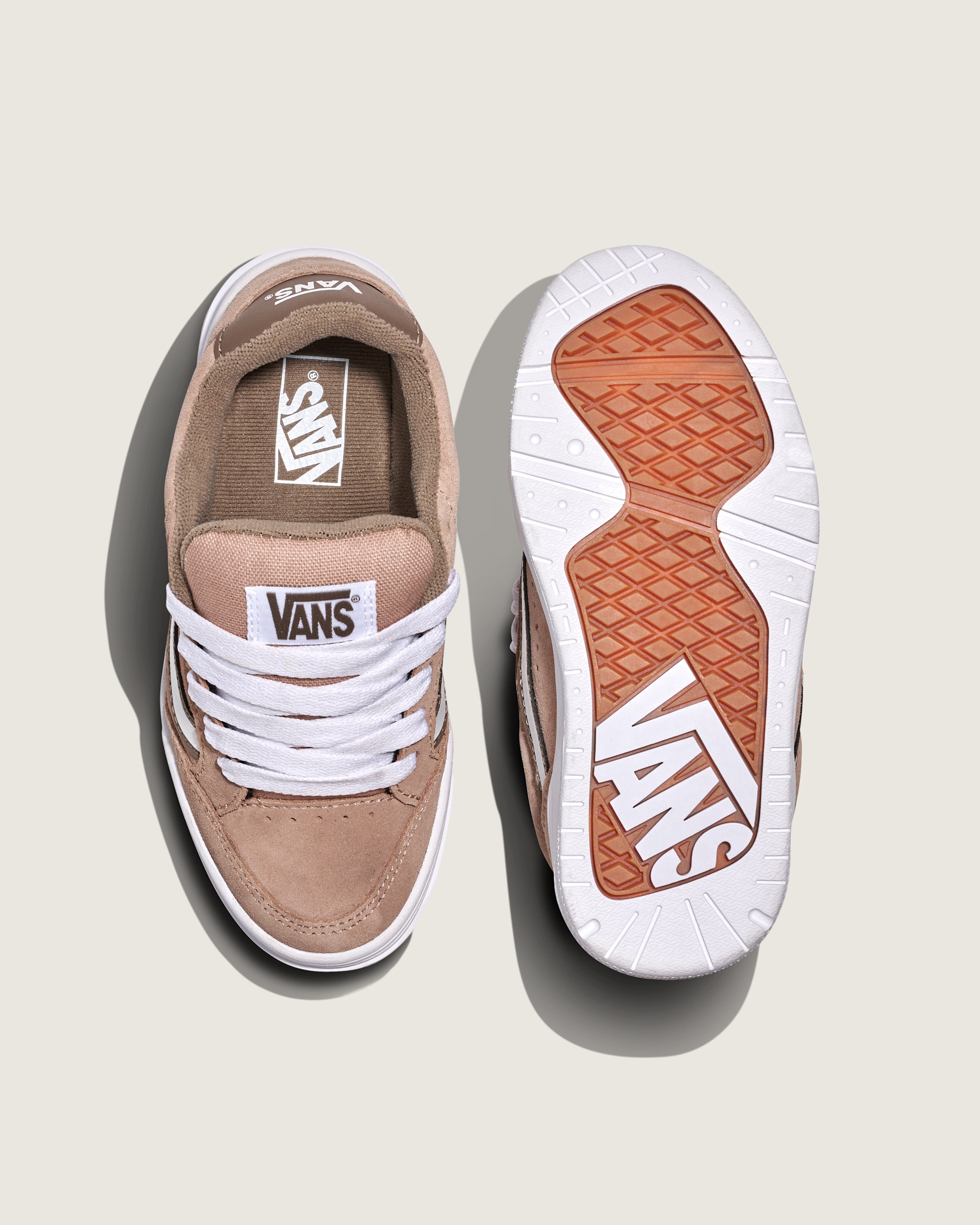 Little Kids Hylane Shoe VANS Warm Taupe Brown ALT2