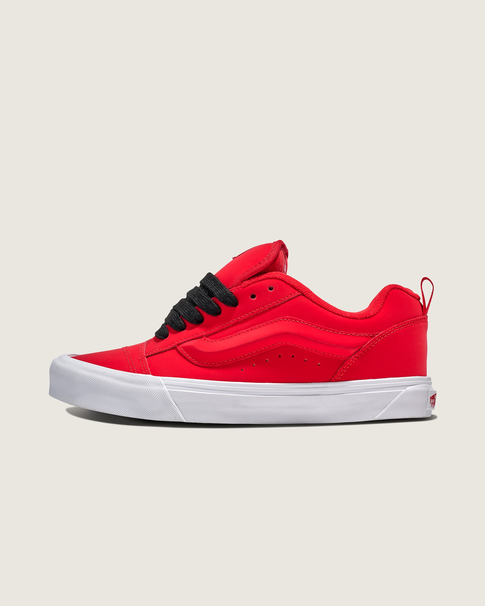 Knu Skool Shoe VANS Red HERO