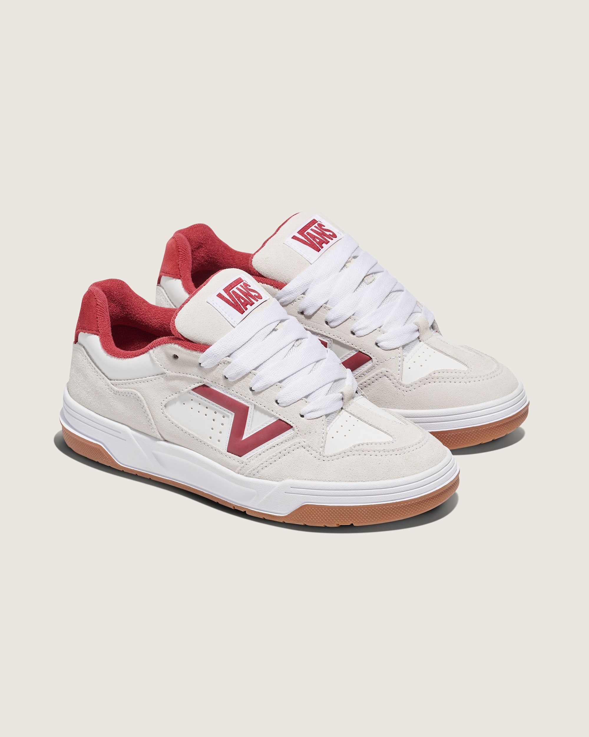 Upland Shoe VANS White  SunDried Tomato Red ALT1