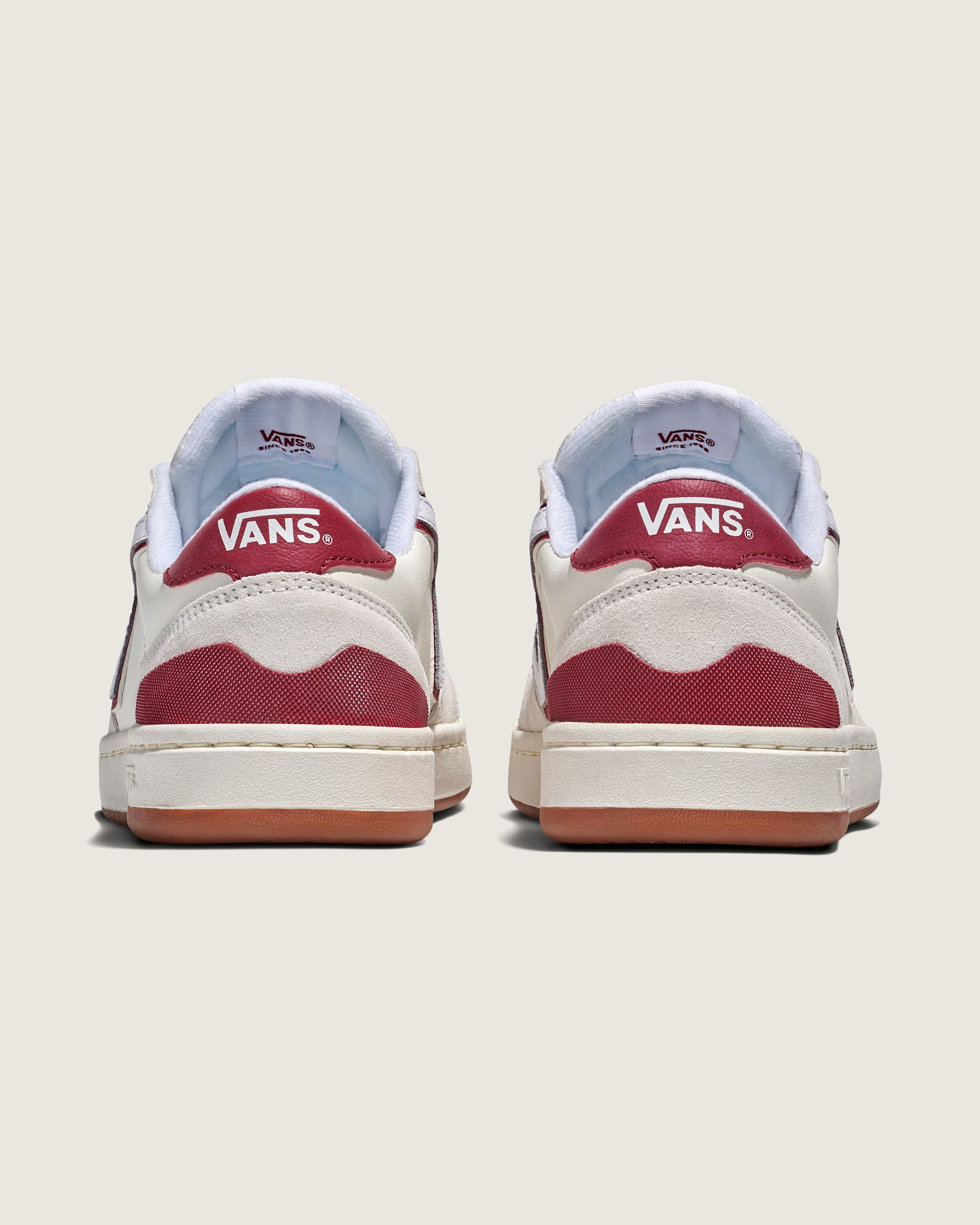 Lowland 20 Shoe VANS White  Red ALT3
