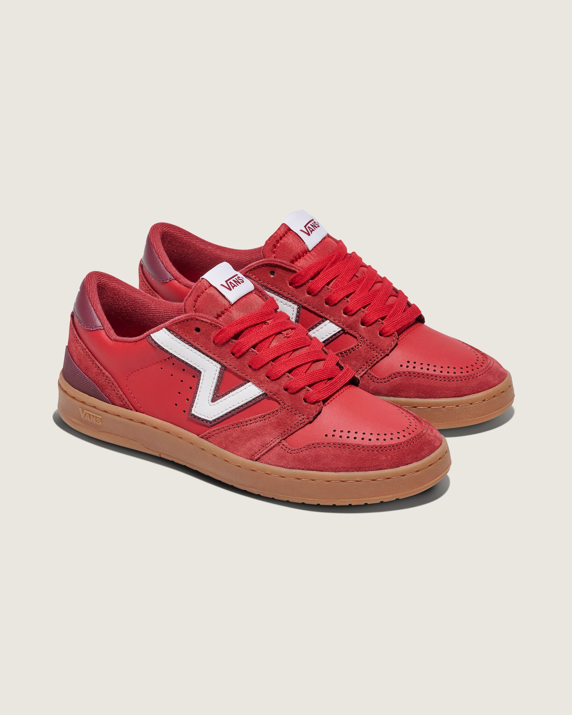 Lowland 20 Shoe VANS SunDried Tomato Red  Gum ALT1
