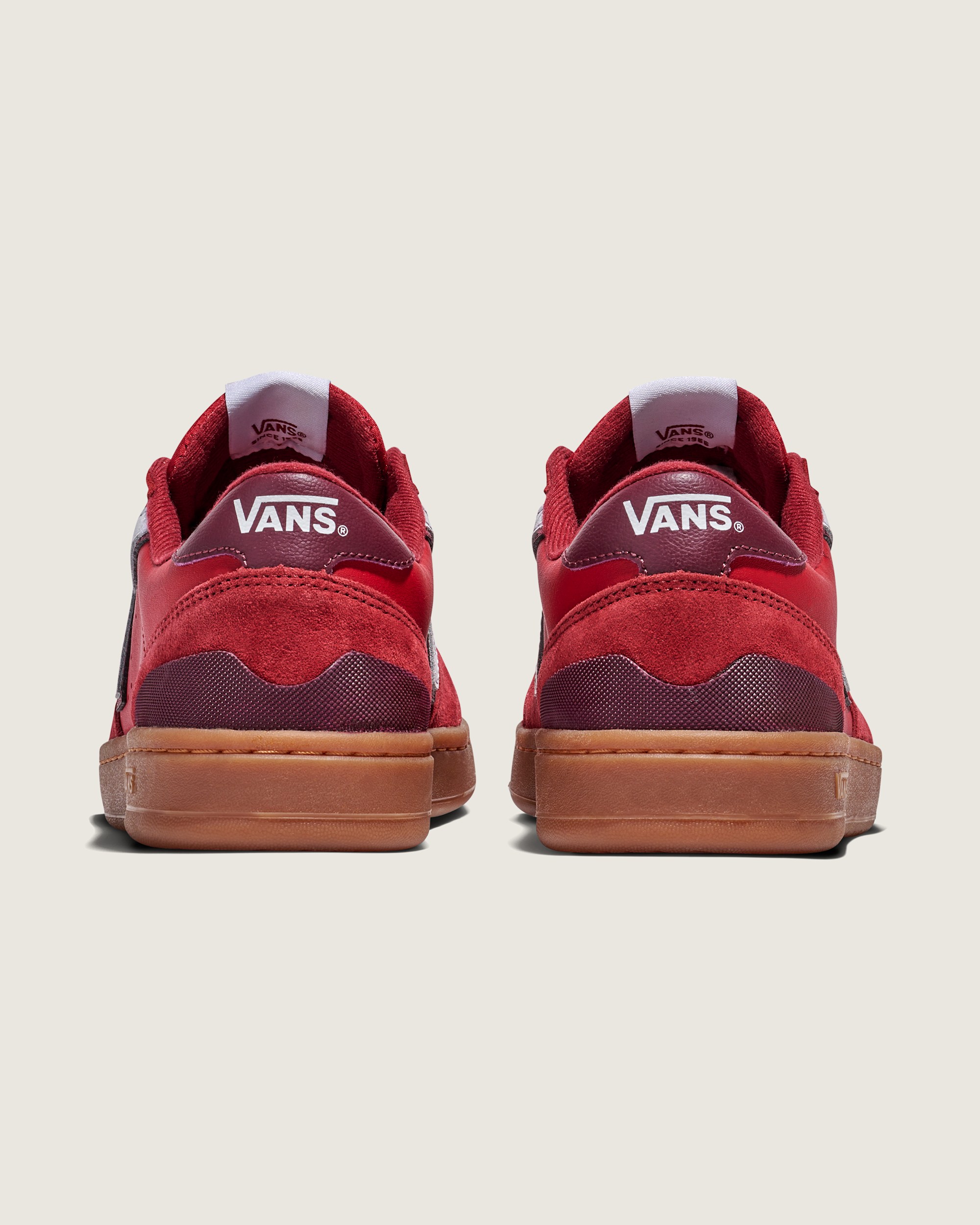 Lowland 20 Shoe VANS SunDried Tomato Red  Gum ALT3