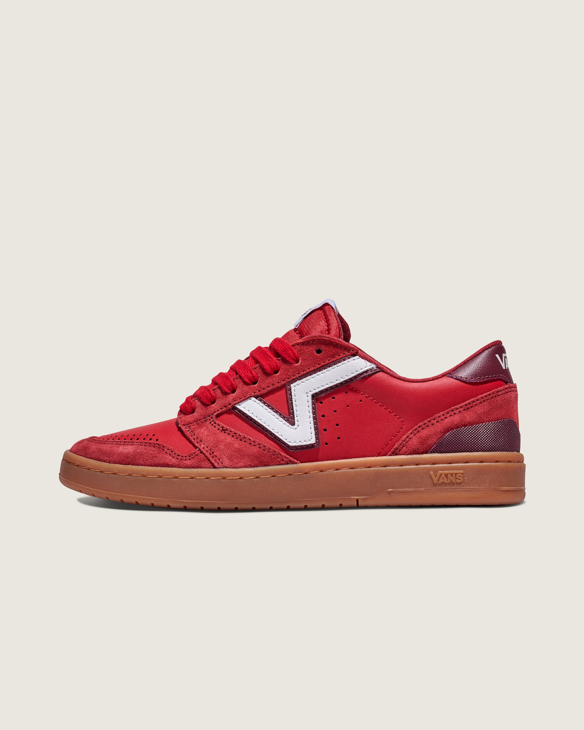 Lowland 20 Shoe VANS SunDried Tomato Red  Gum HERO