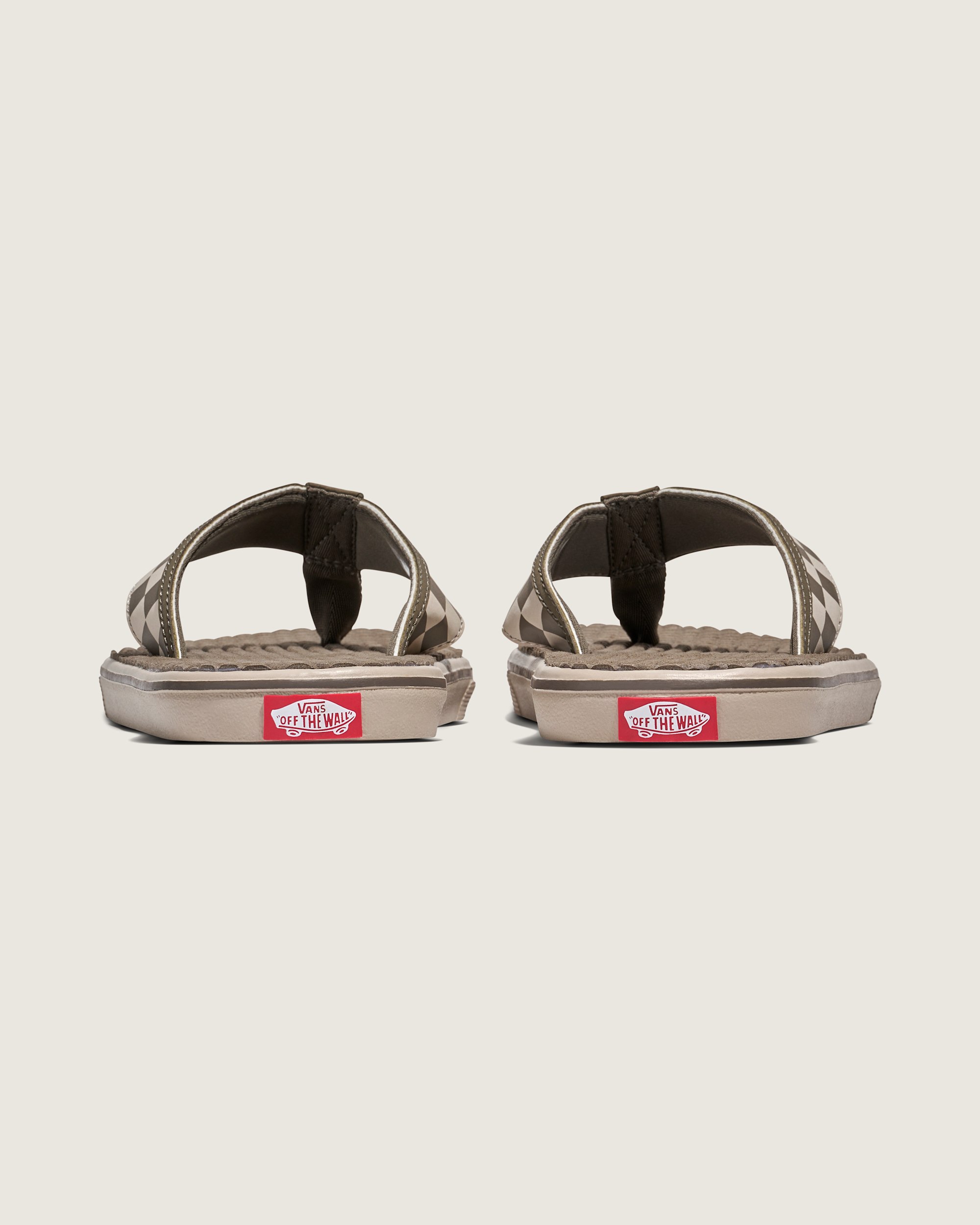 La Costa Checkerboard Lite Sandal VANS Bungee Cord Brown ALT3