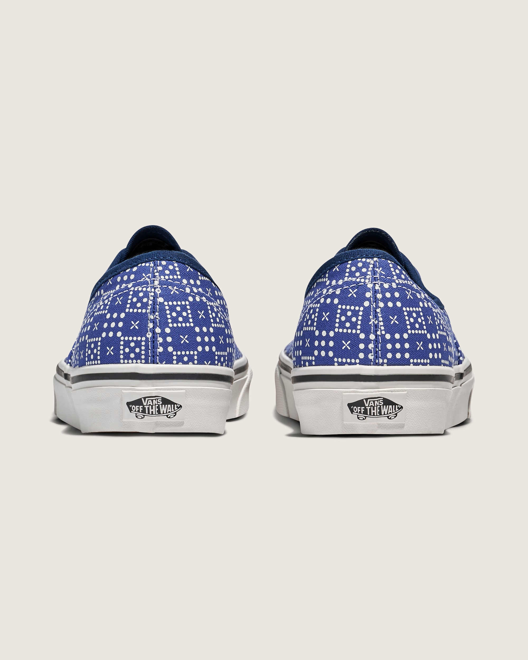 Authentic Shoe VANS Checker Dot Blue ALT3